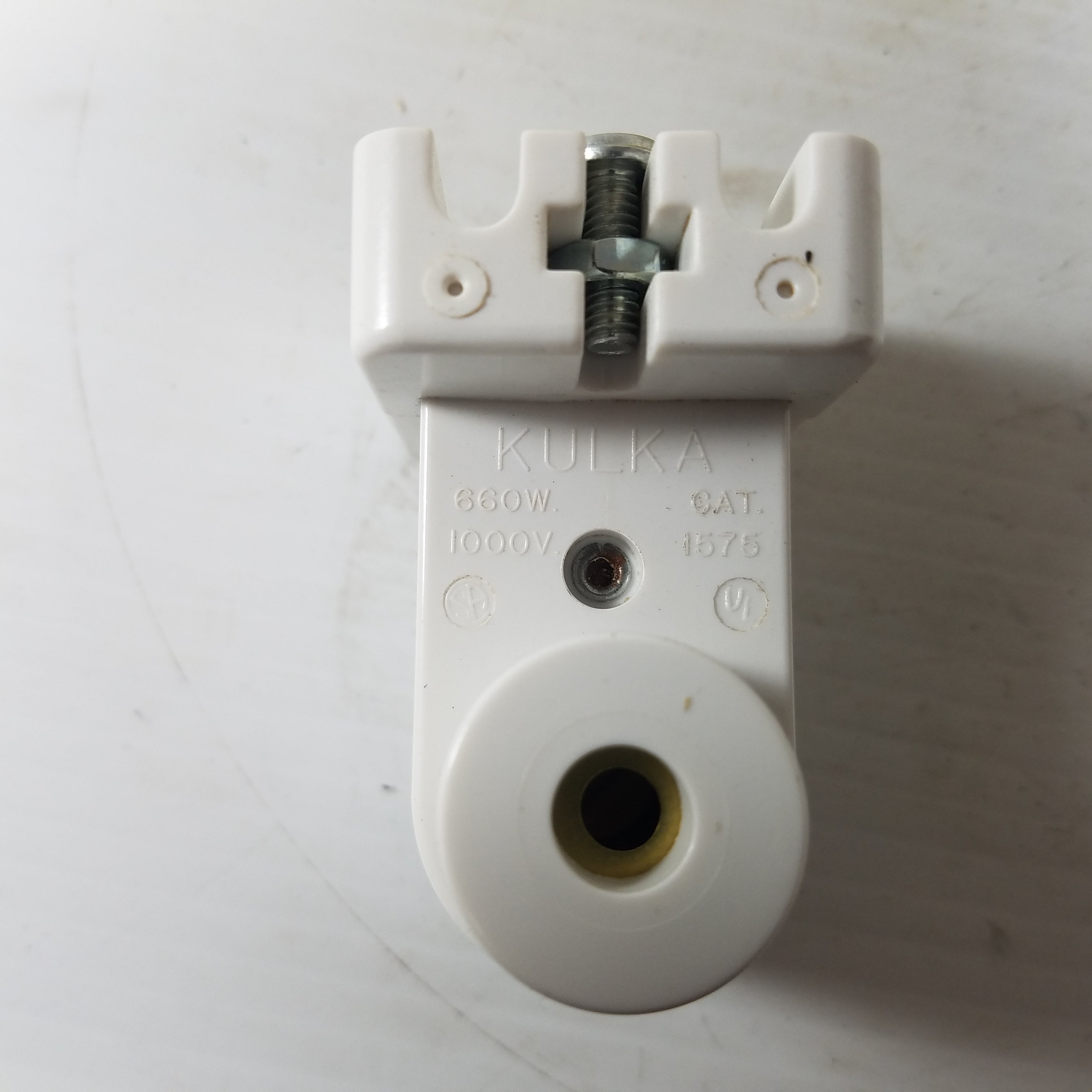 Hubbell HBL2988 Fluorescent Lampholder White (Lot of 2)