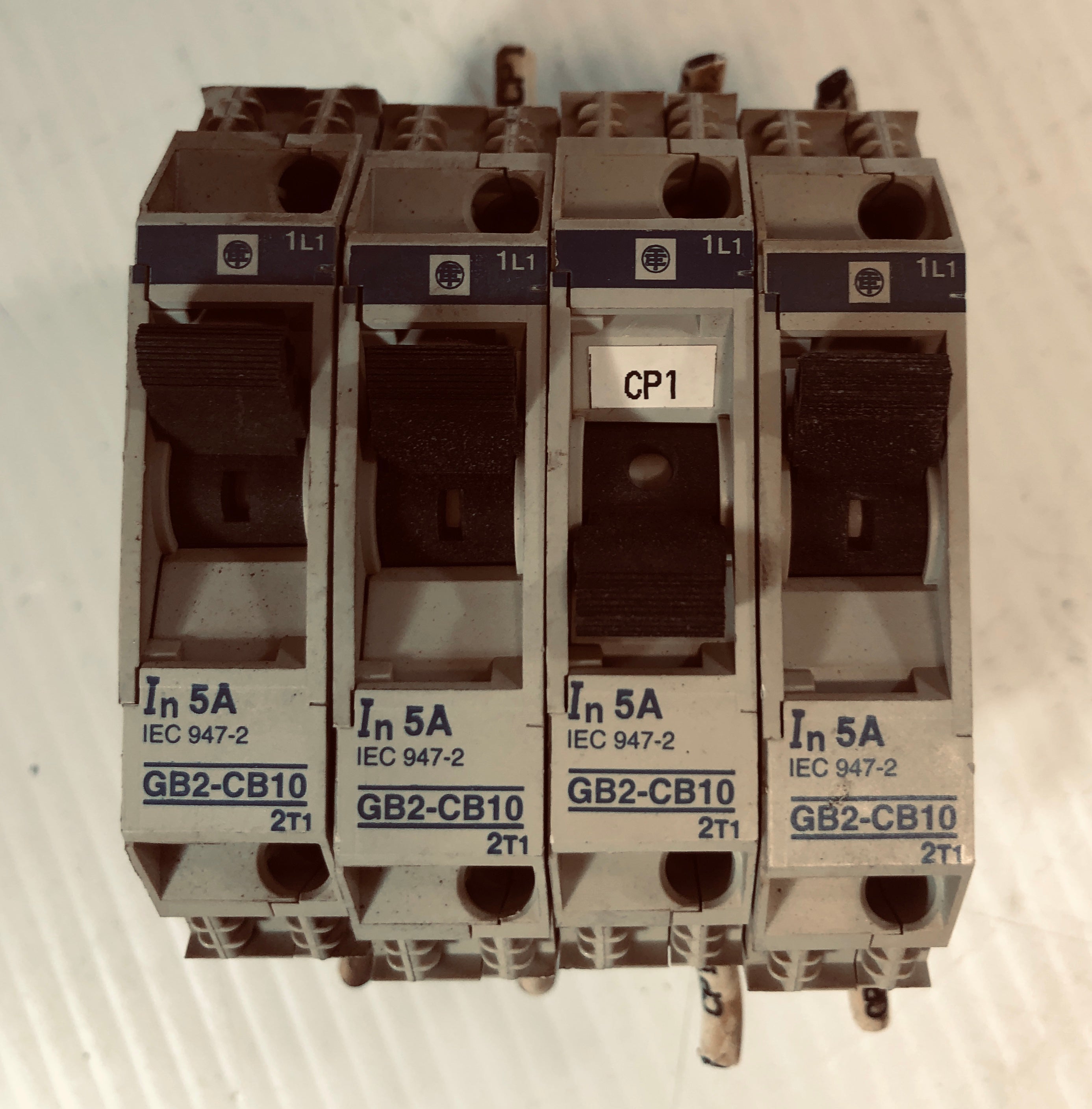 Telemecanique 5 AMP Circuit Breaker GB2-CB10 - Lot of 7