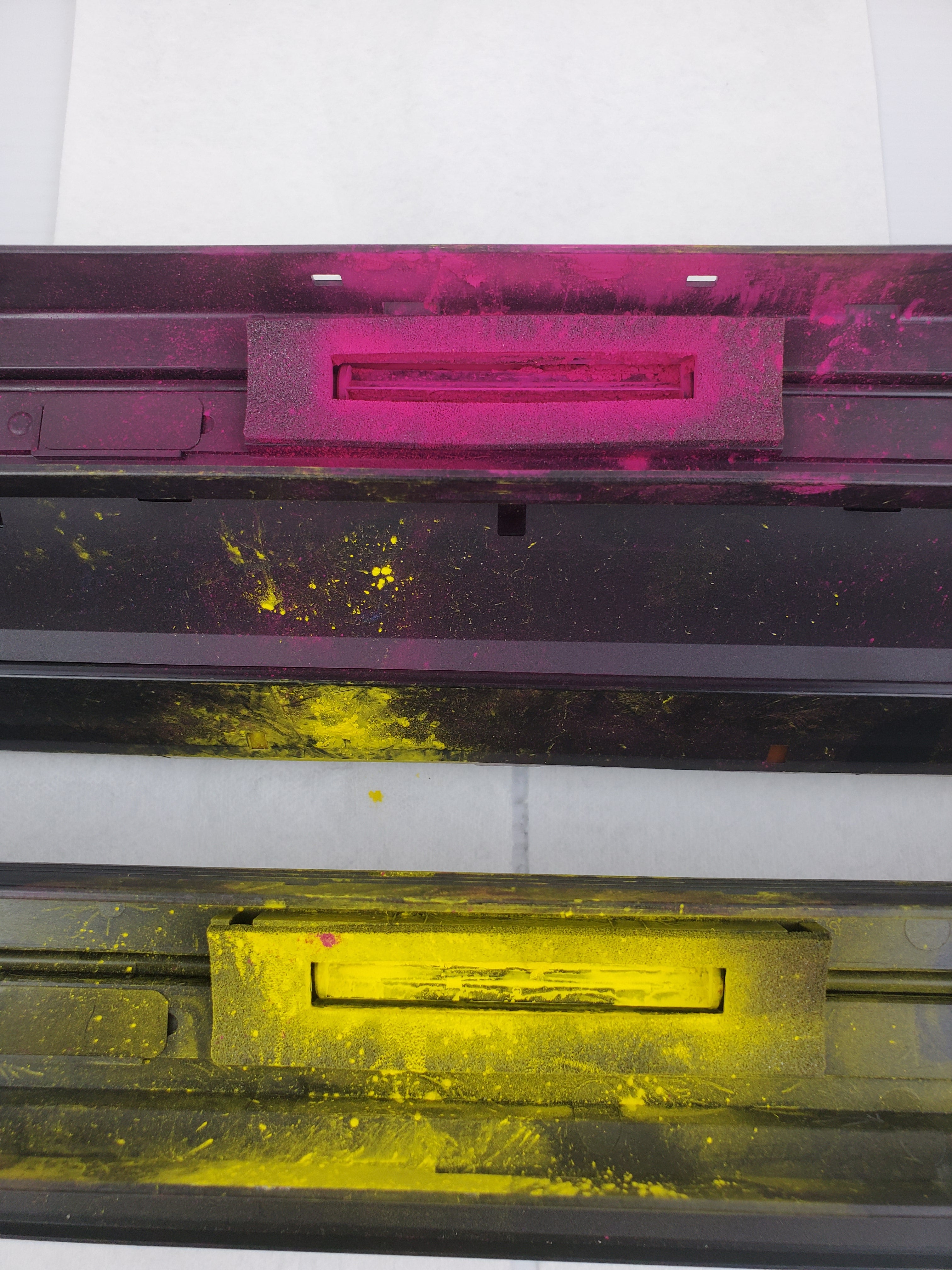 OKI C9650n/C9650dn/C9650hdn Printer Ink Cartridge Empty - Lot of 2