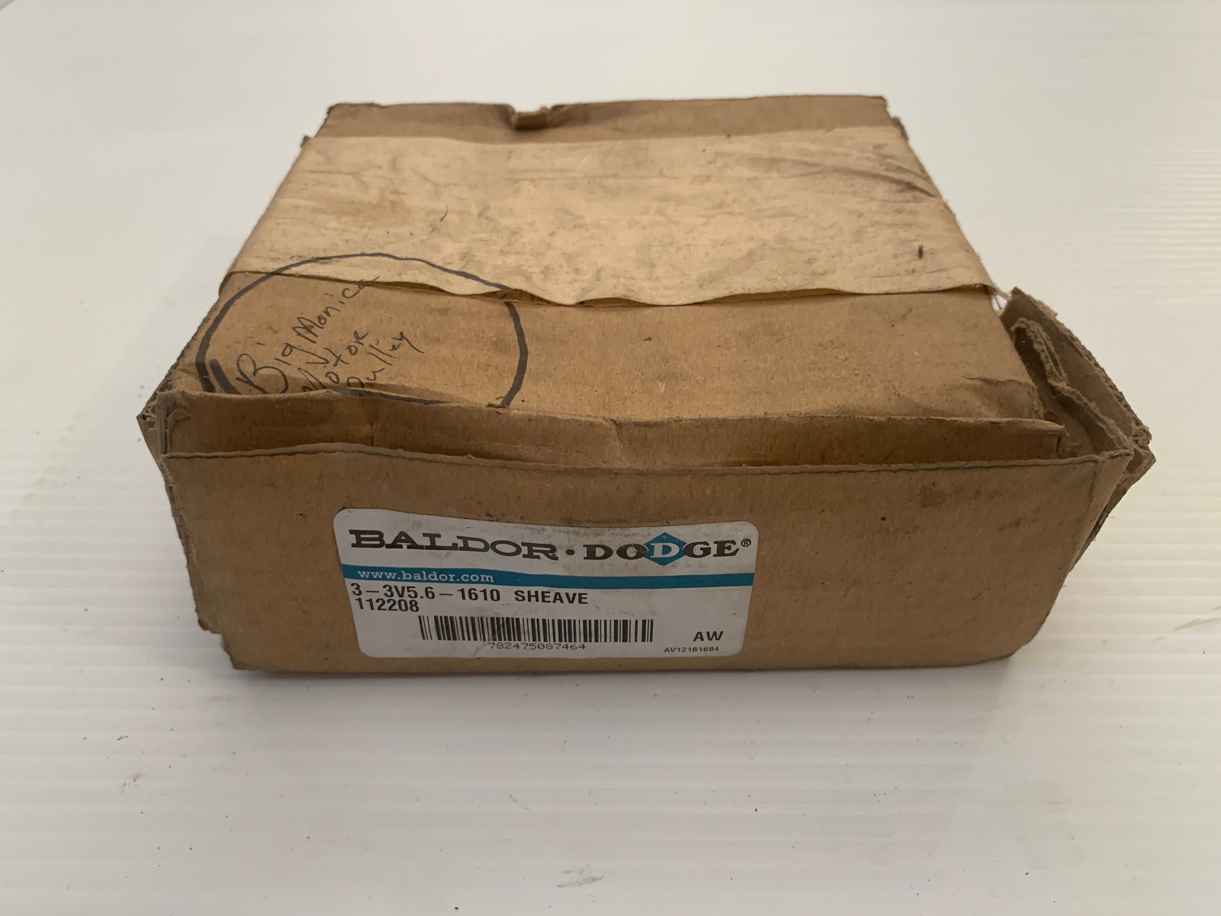 Dodge 112208 3-3V5.6-1610 Sheave 3-Groove Pulley