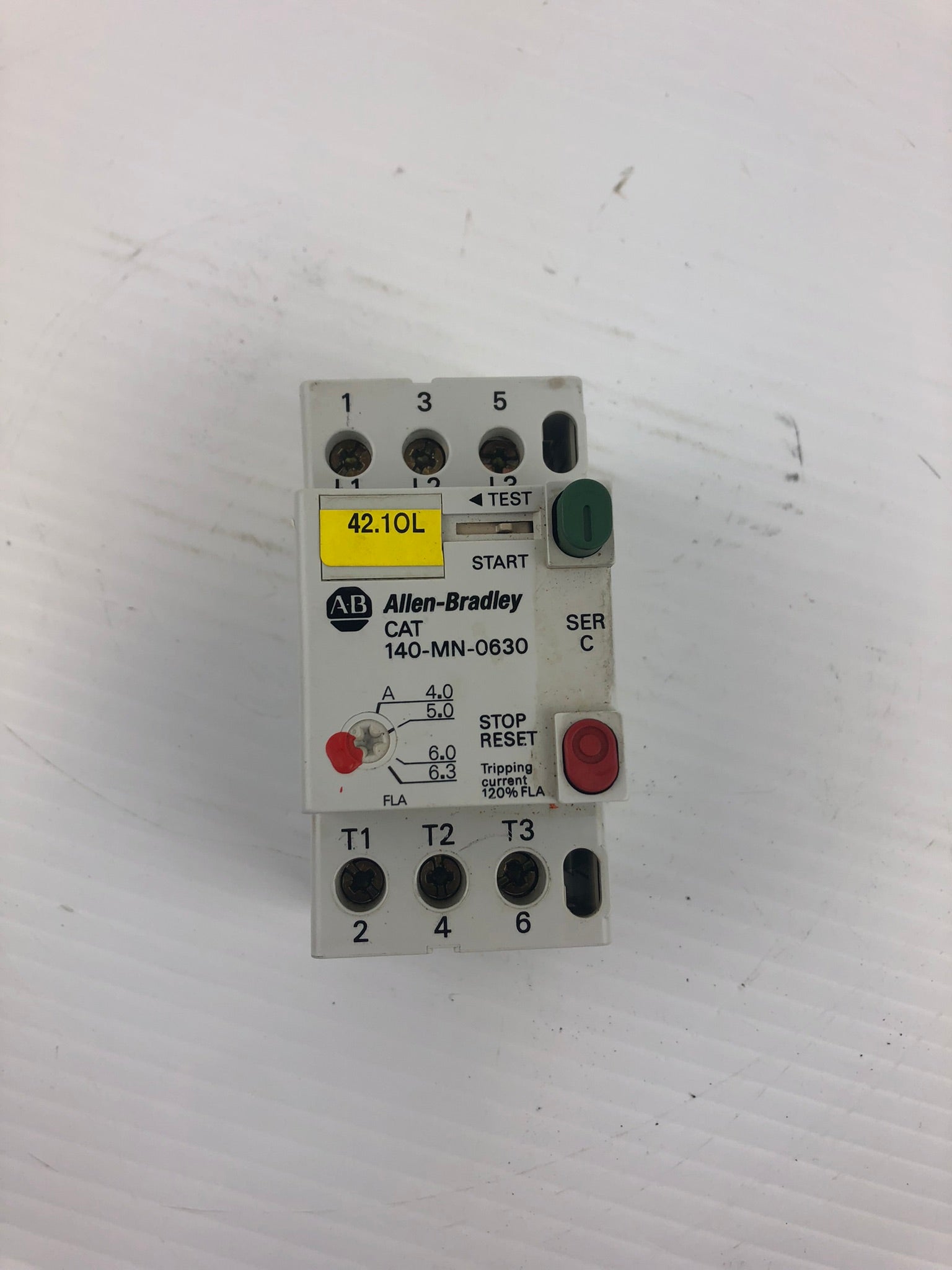 Allen-Bradley 140-MN-0630 Series C Manual Motor Starter