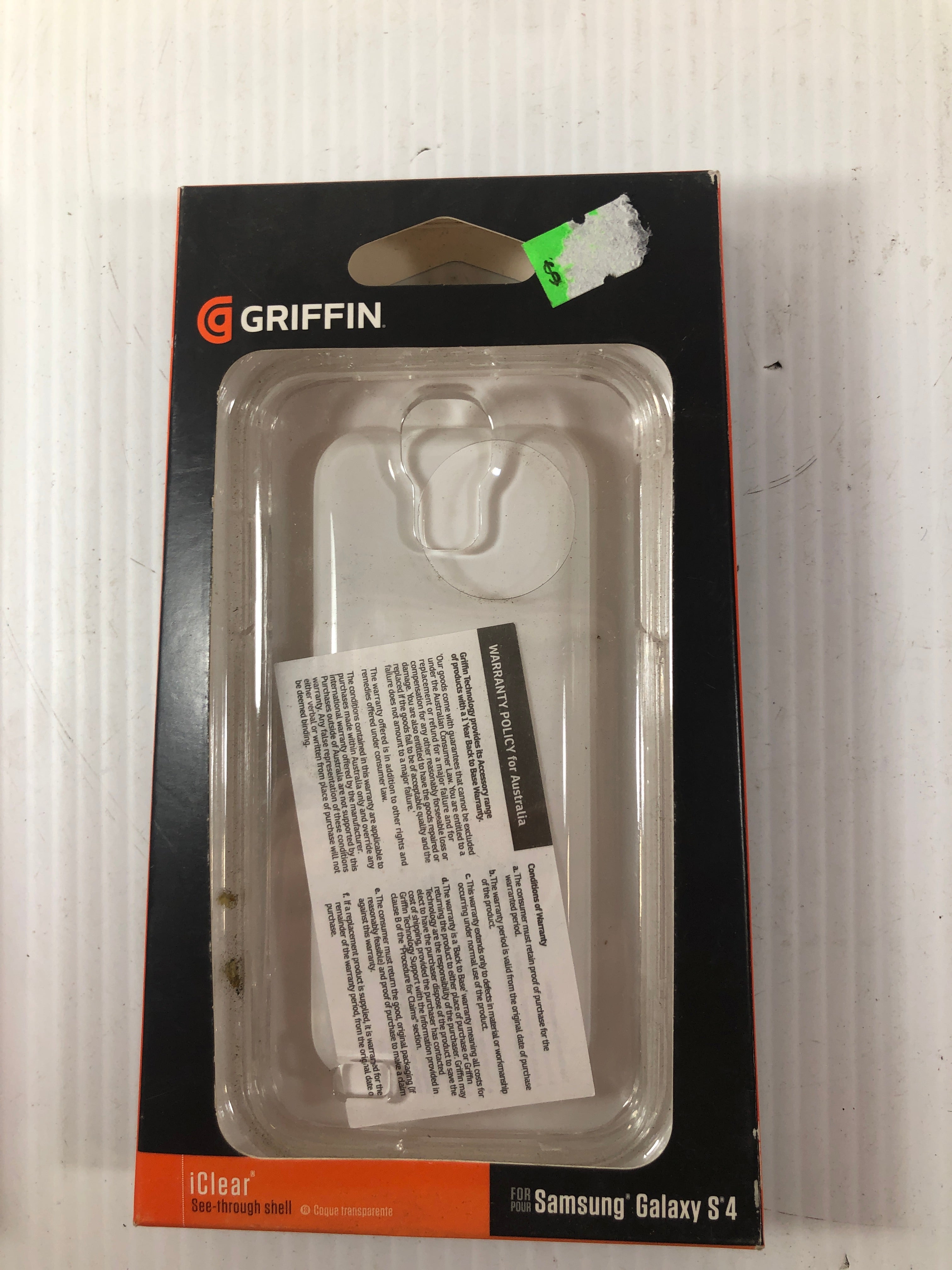 Griffin iClear for Samsung Galaxy S4 Case