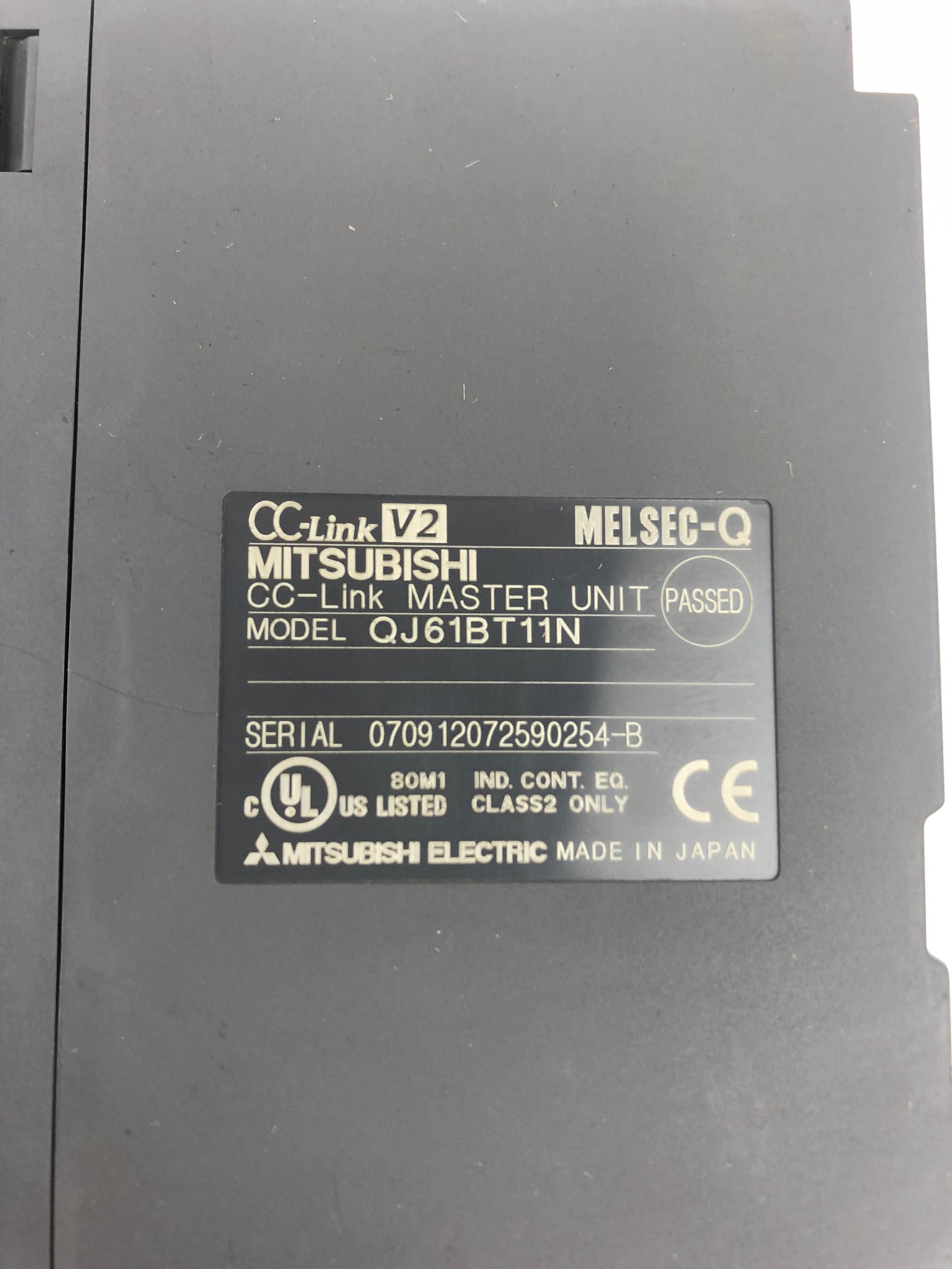 Mitsubishi QJ61BT11N CC-Link Master Unit with Terminal Block