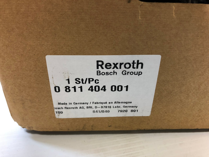 Rexroth 0 811 404 001 Valve