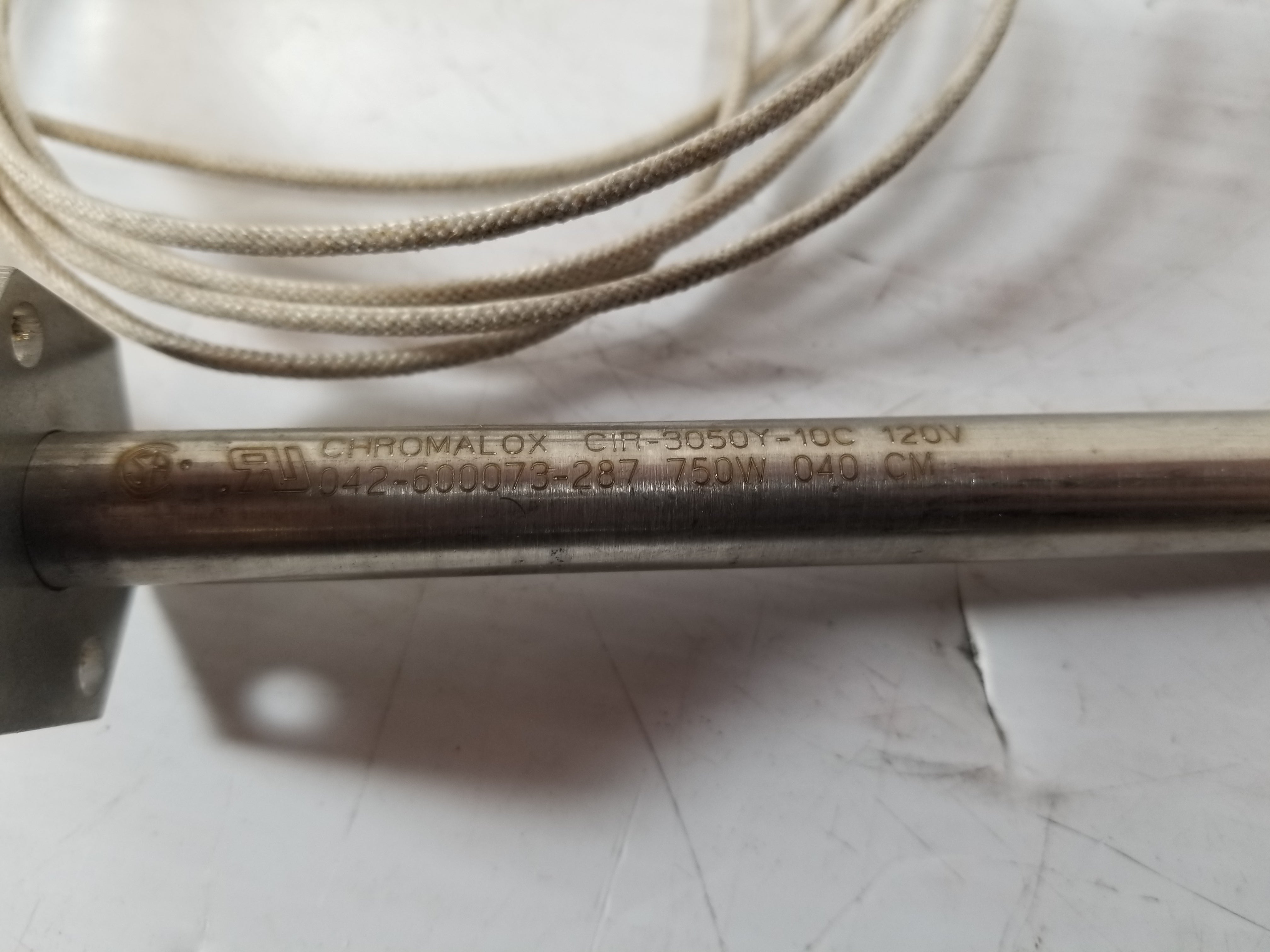 Chromalox CIR-3050Y-10C 750W Cartridge Heater