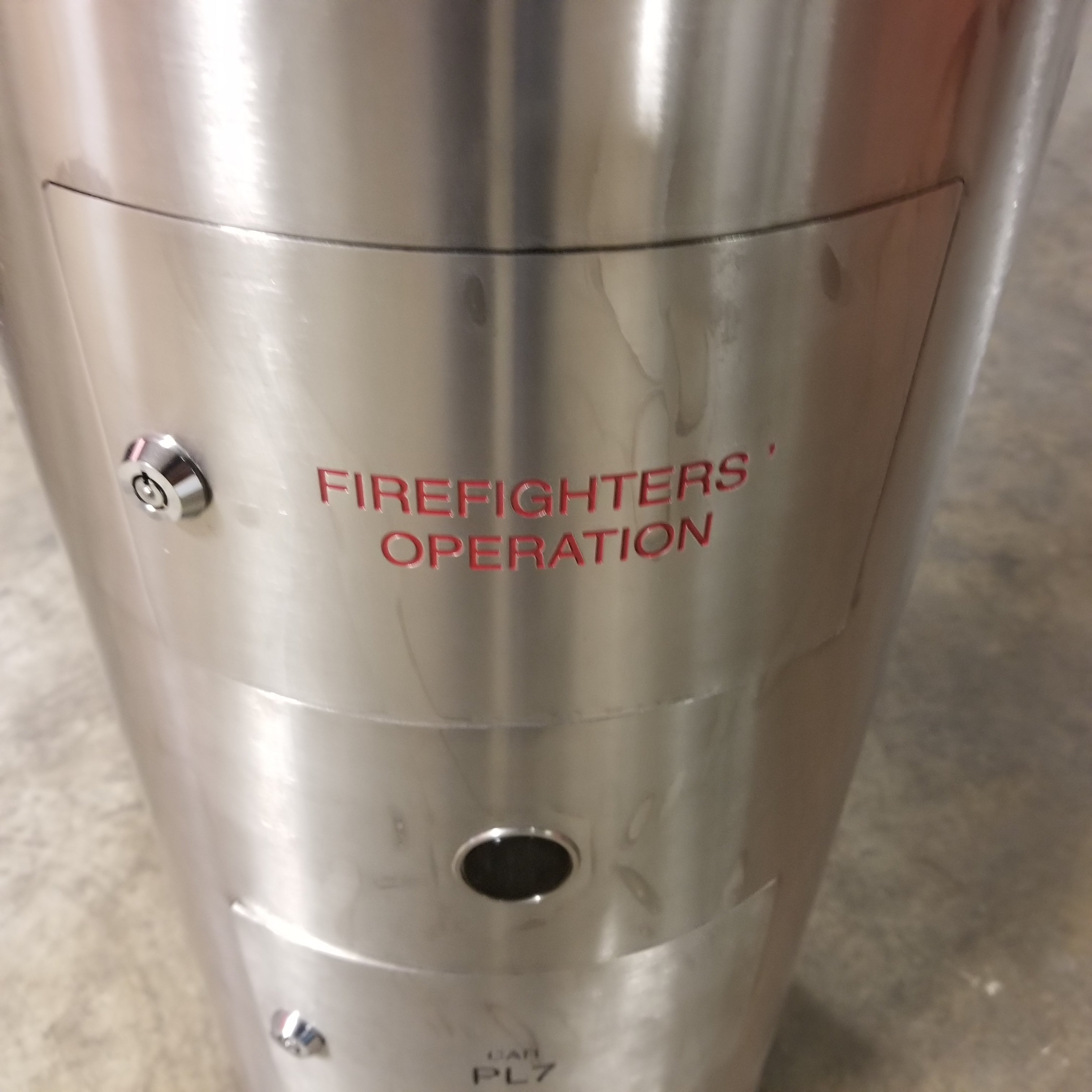 Elevator Car Control Button Pedestal with Keys Stainless Steel