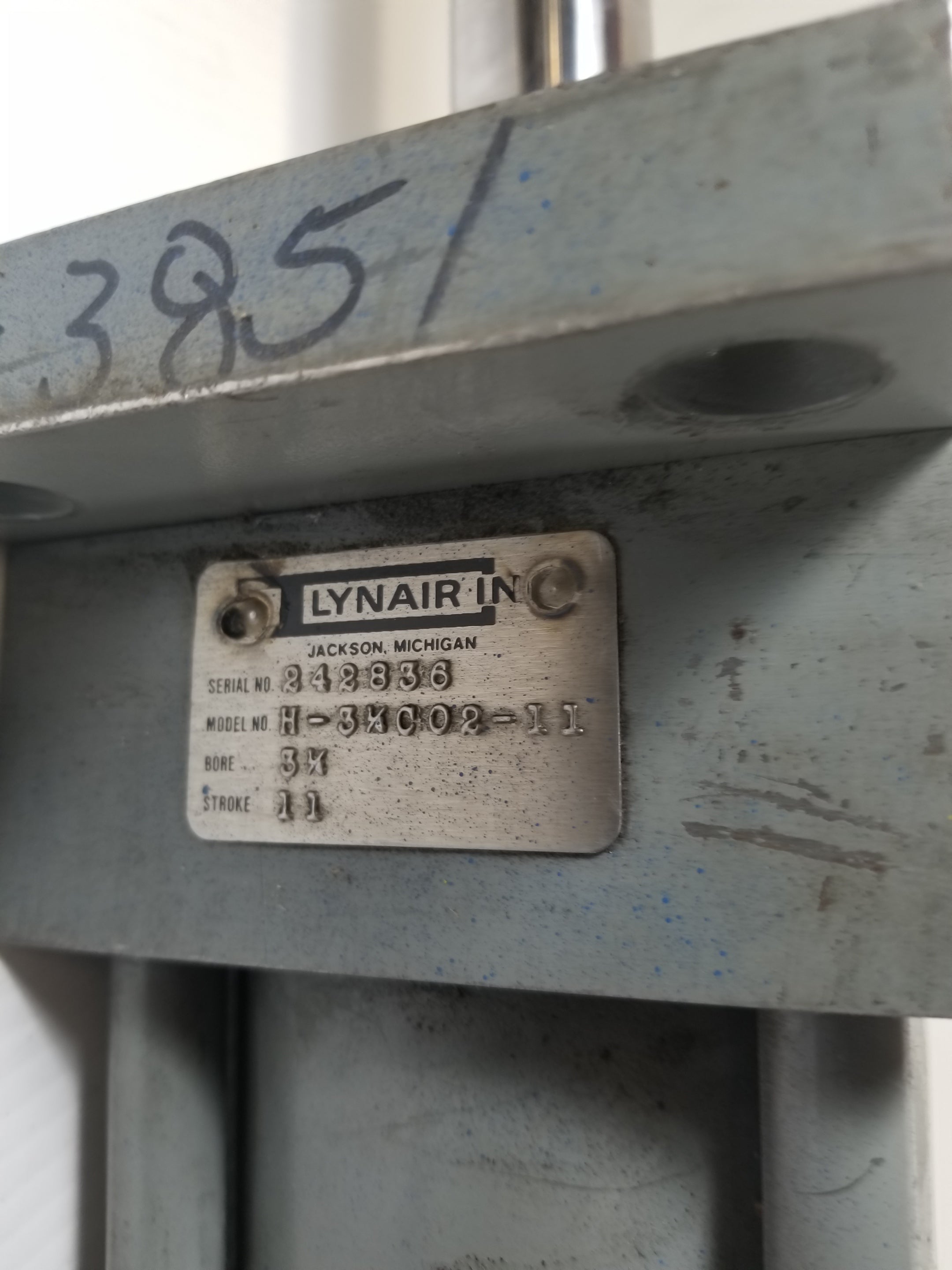 Lynair H-31/4CO2-11 Hydraulic Cylinder