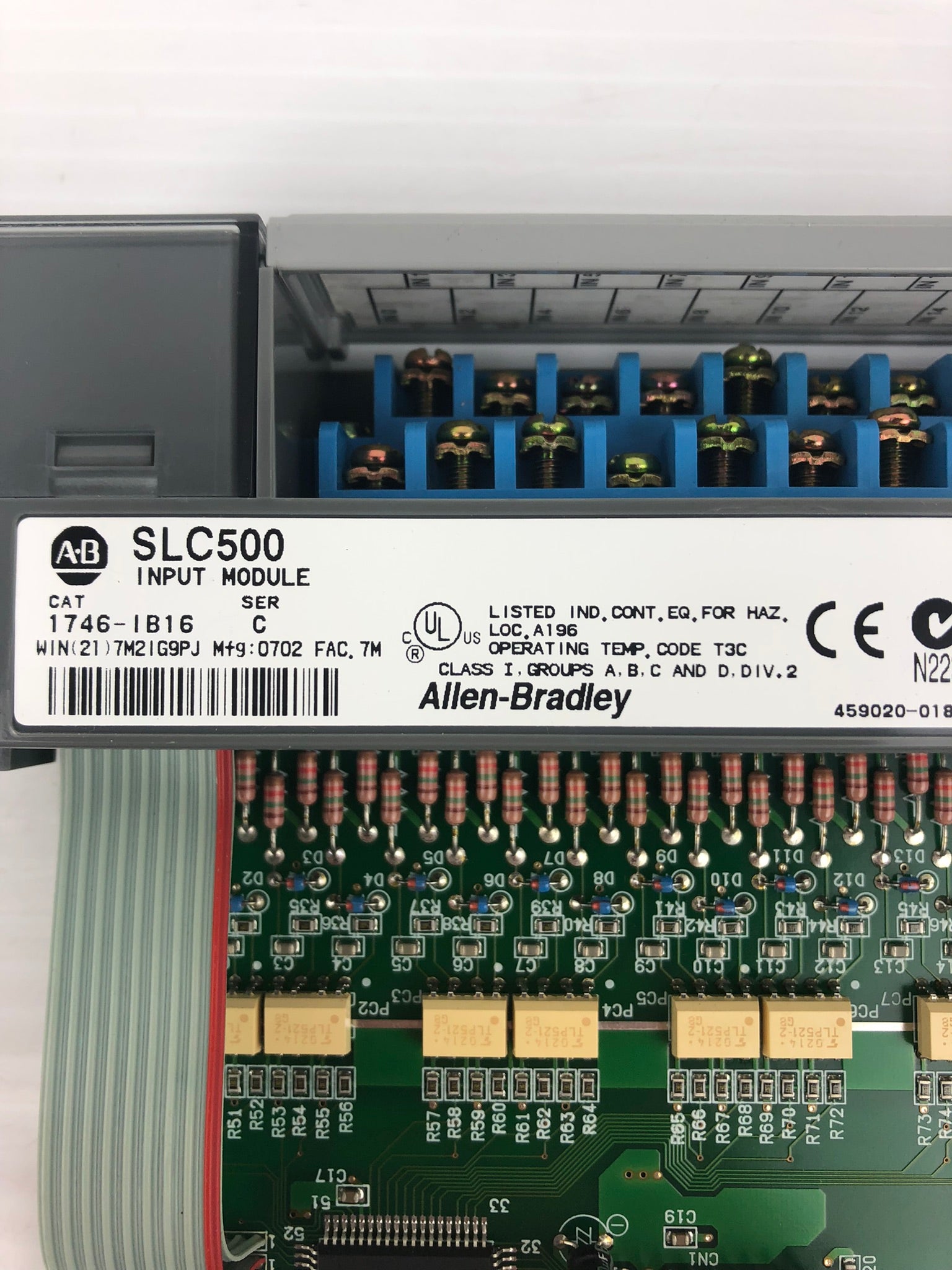 Allen-Bradley 1746-IB16 Input Module Series C SLC500