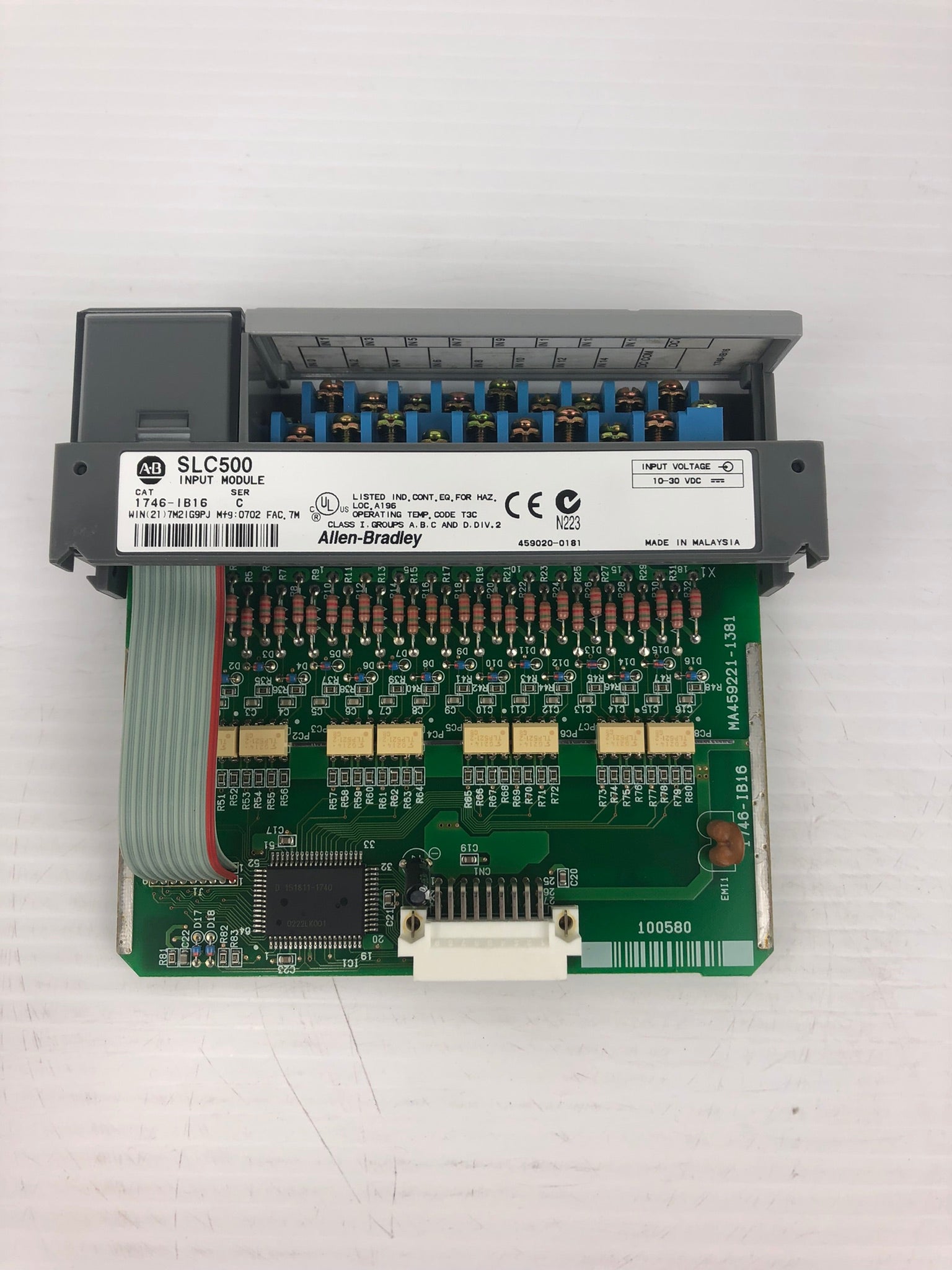 Allen-Bradley 1746-IB16 Input Module Series C SLC500