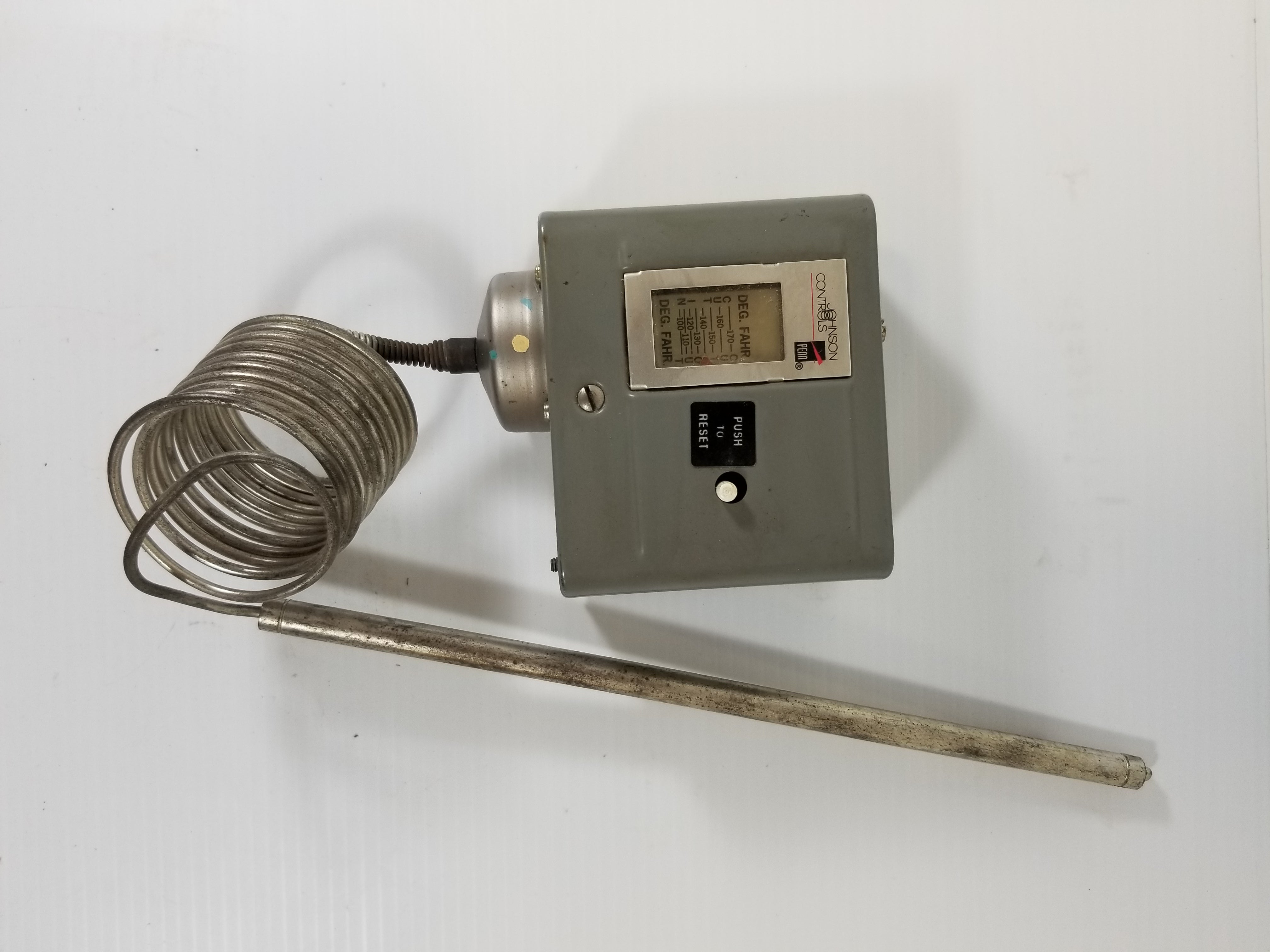 Johnson Controls A70KA-1 Temperature Control 100-170F Thermometer