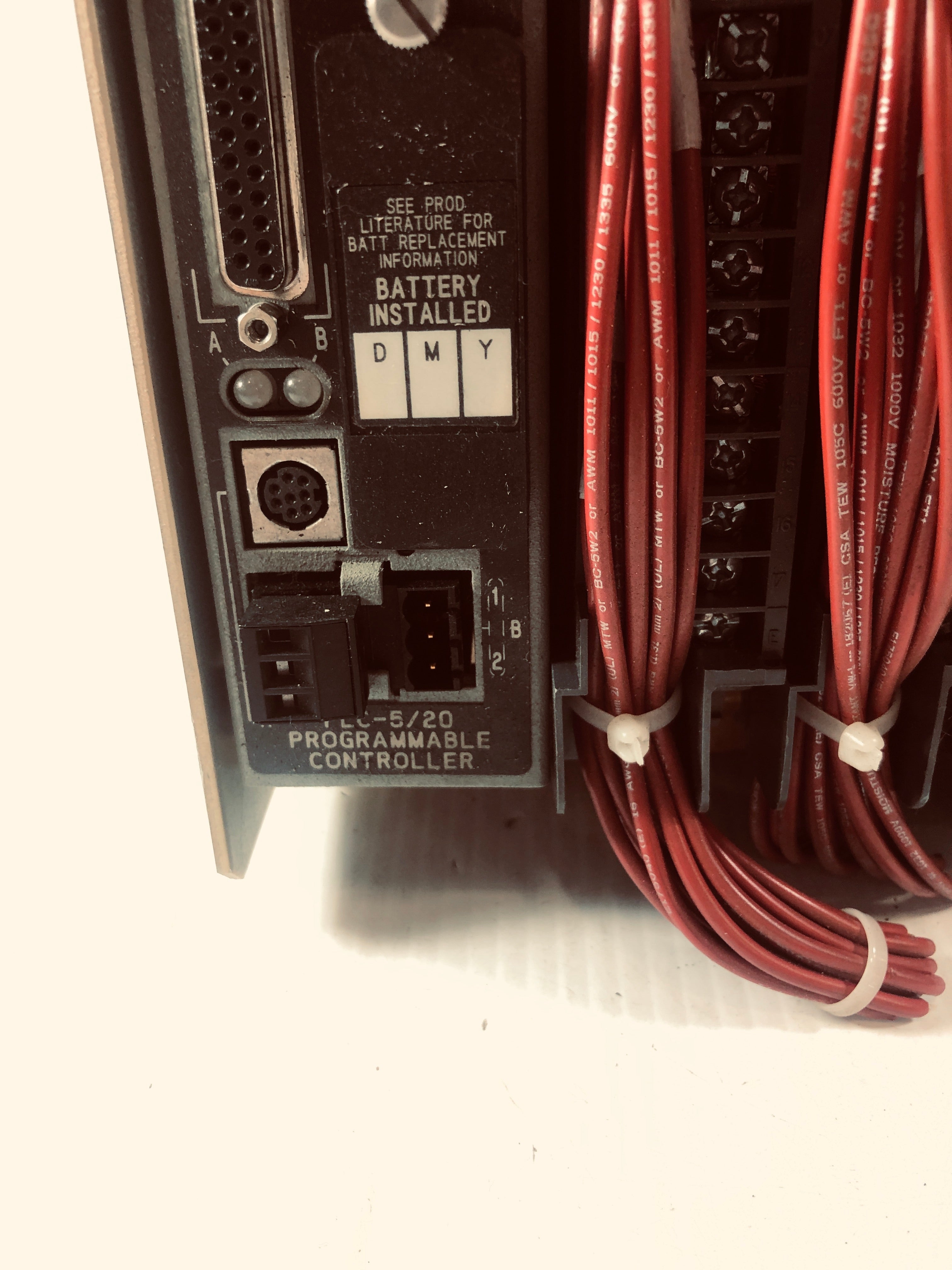 Allen-Bradley PLC -5/20 Programmable Controller Assembly