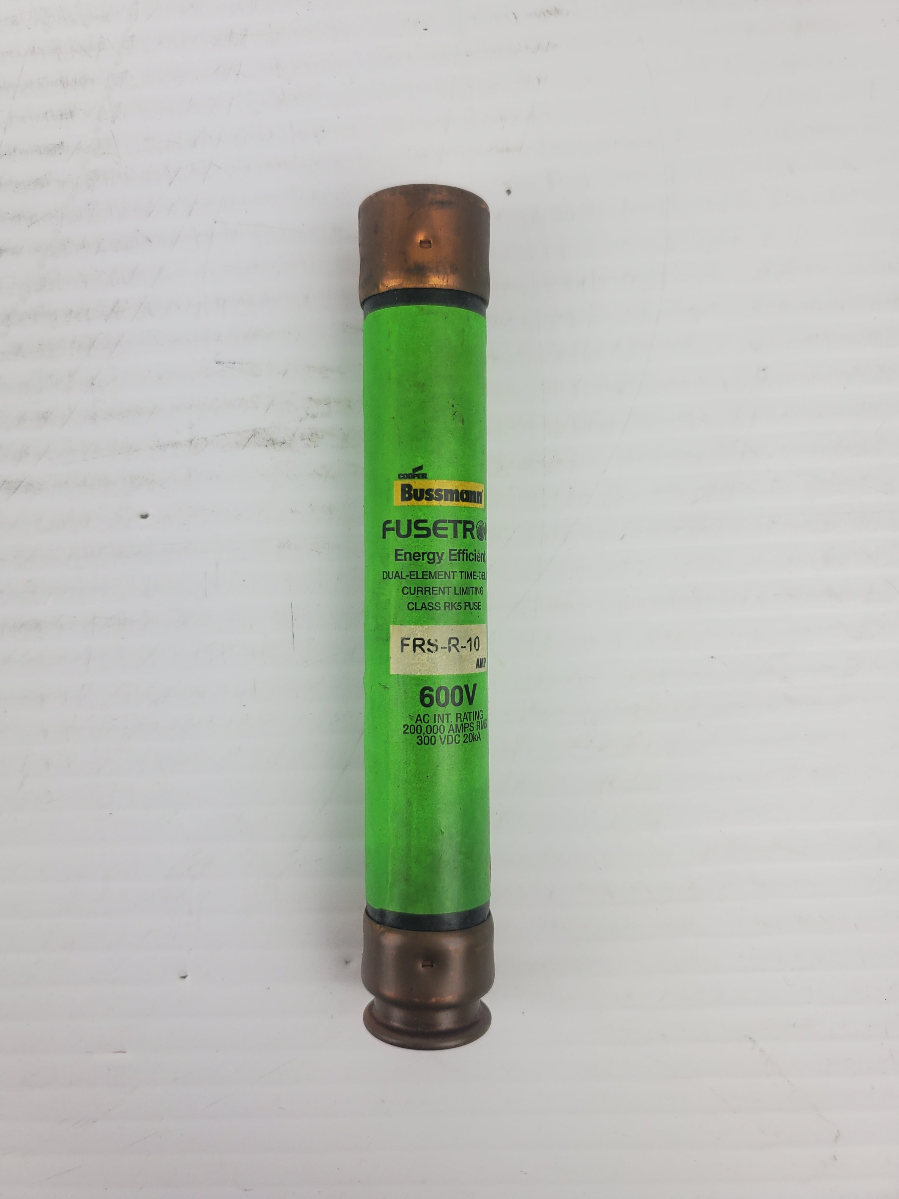 Bussmann Fusetron FRS-R-10 Dual Element Time Relay Fuse