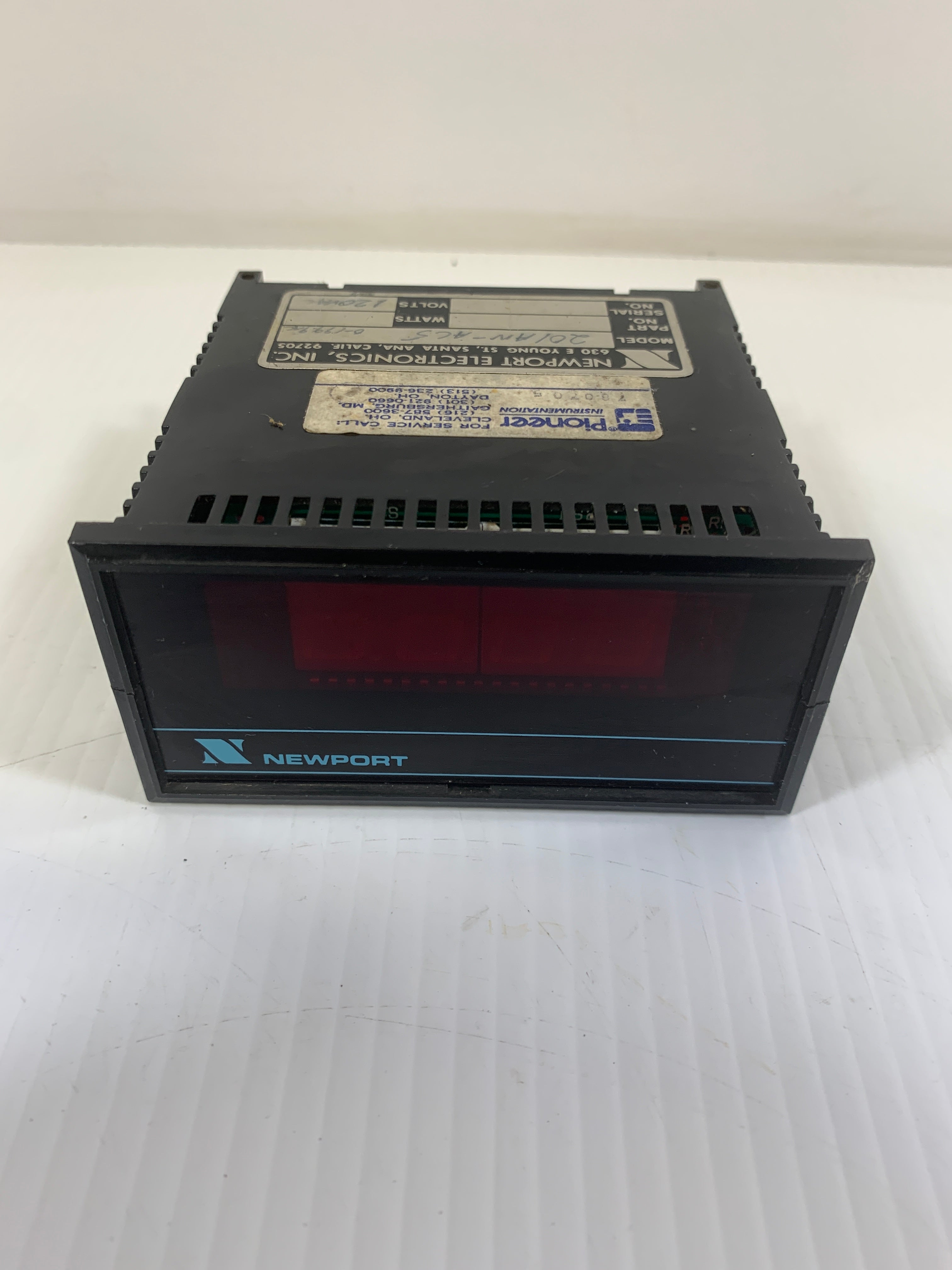 Newport Panel Meter 201AN-ACS 120 VAC