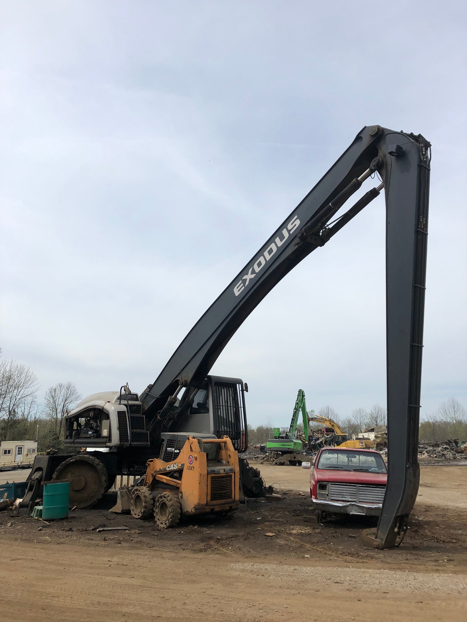 Exodus MX447 Material Handler for Scrap Processing, Demolition