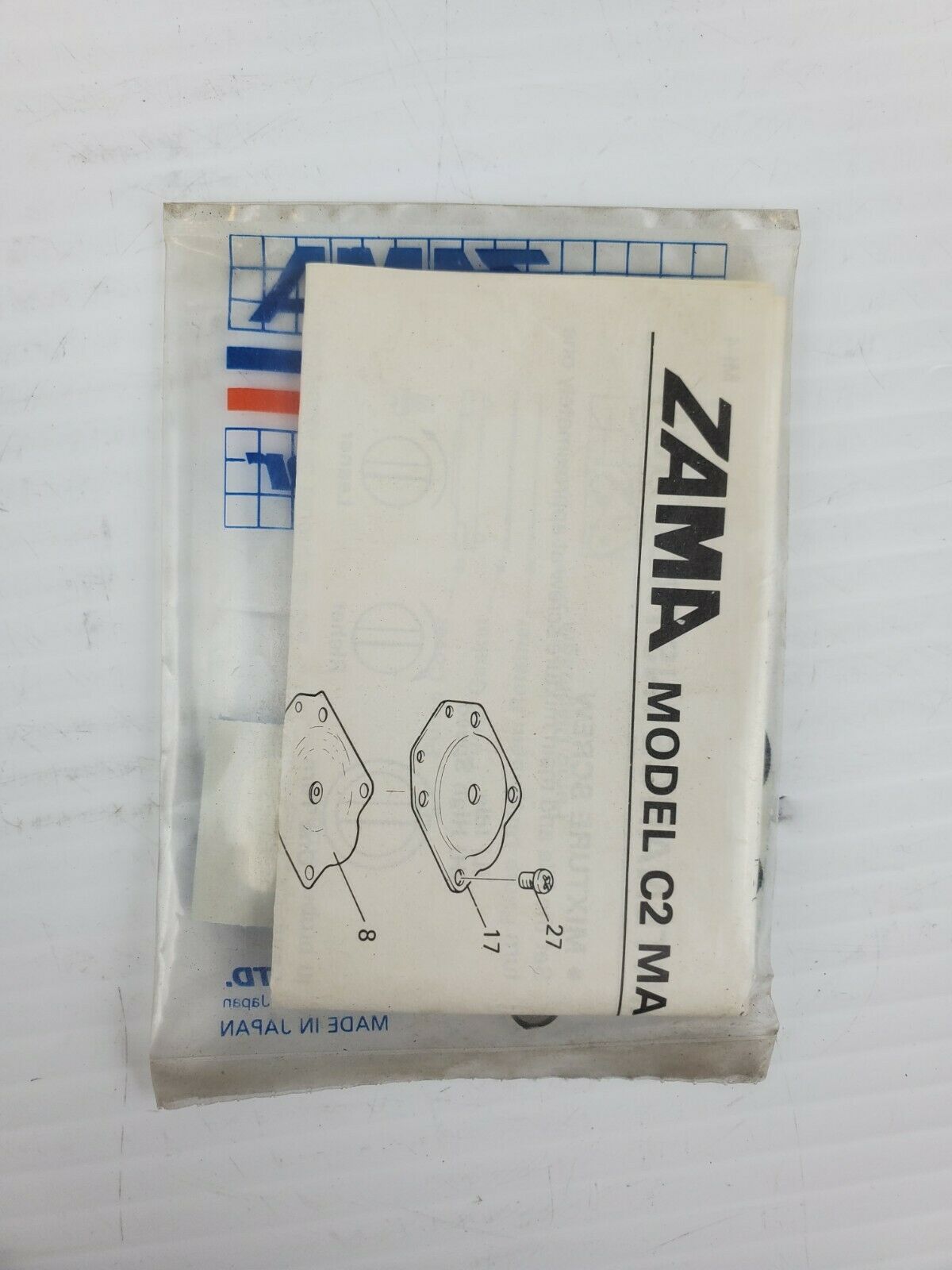 Zama Carburetor K500043 Minor Repair Kit