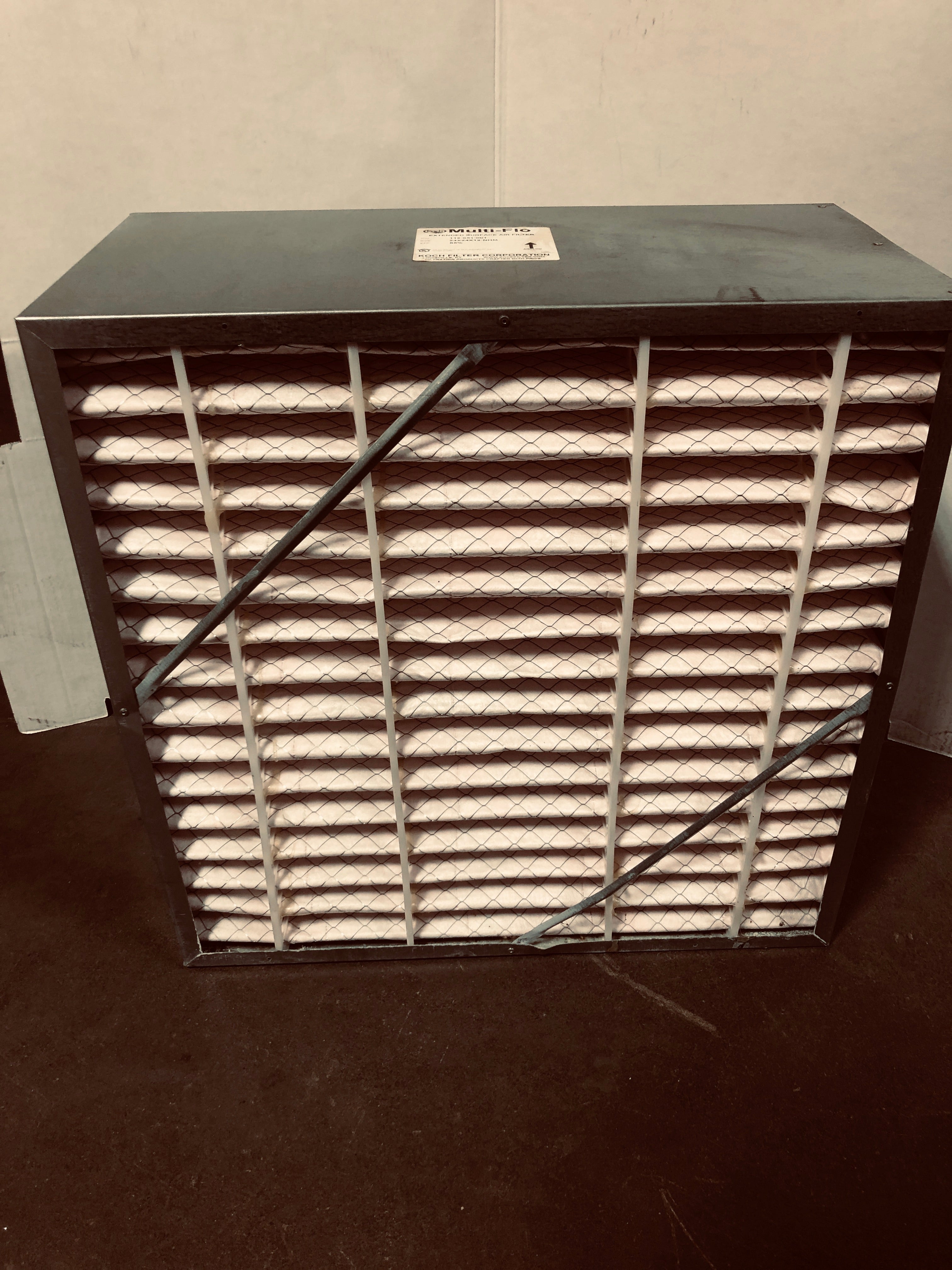 Koch Multi-Flo Extended Surface Air Filter 112-651-001 24 x 24 x 12