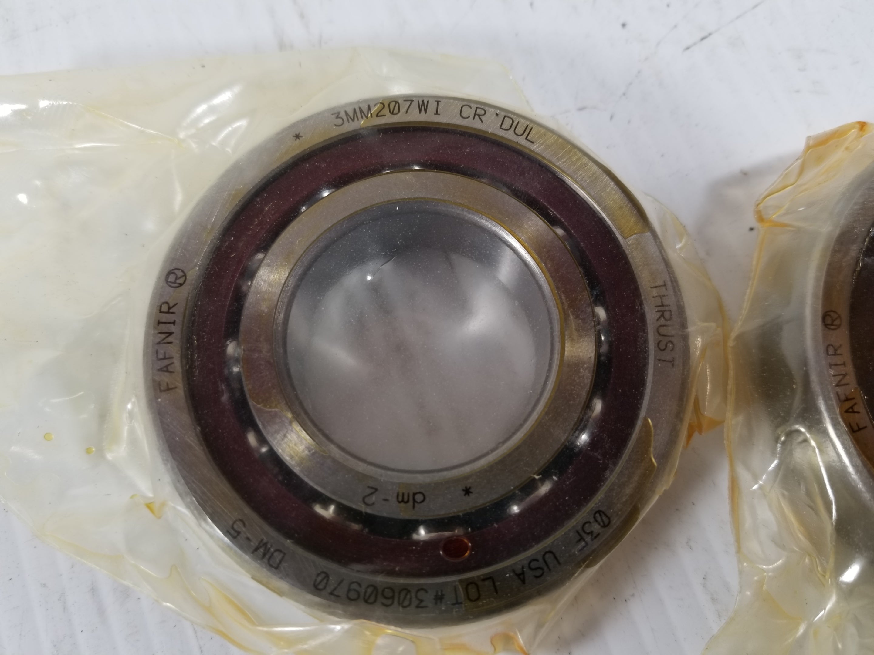 Timken 7207ECRDULP4S 3MM207WIDUL Angular Contact Ball Bearing Set of 2