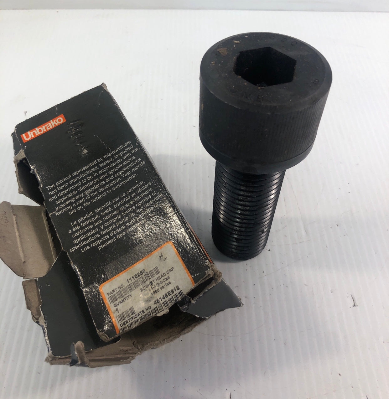 Unbarko Socket Head Cap 1110250