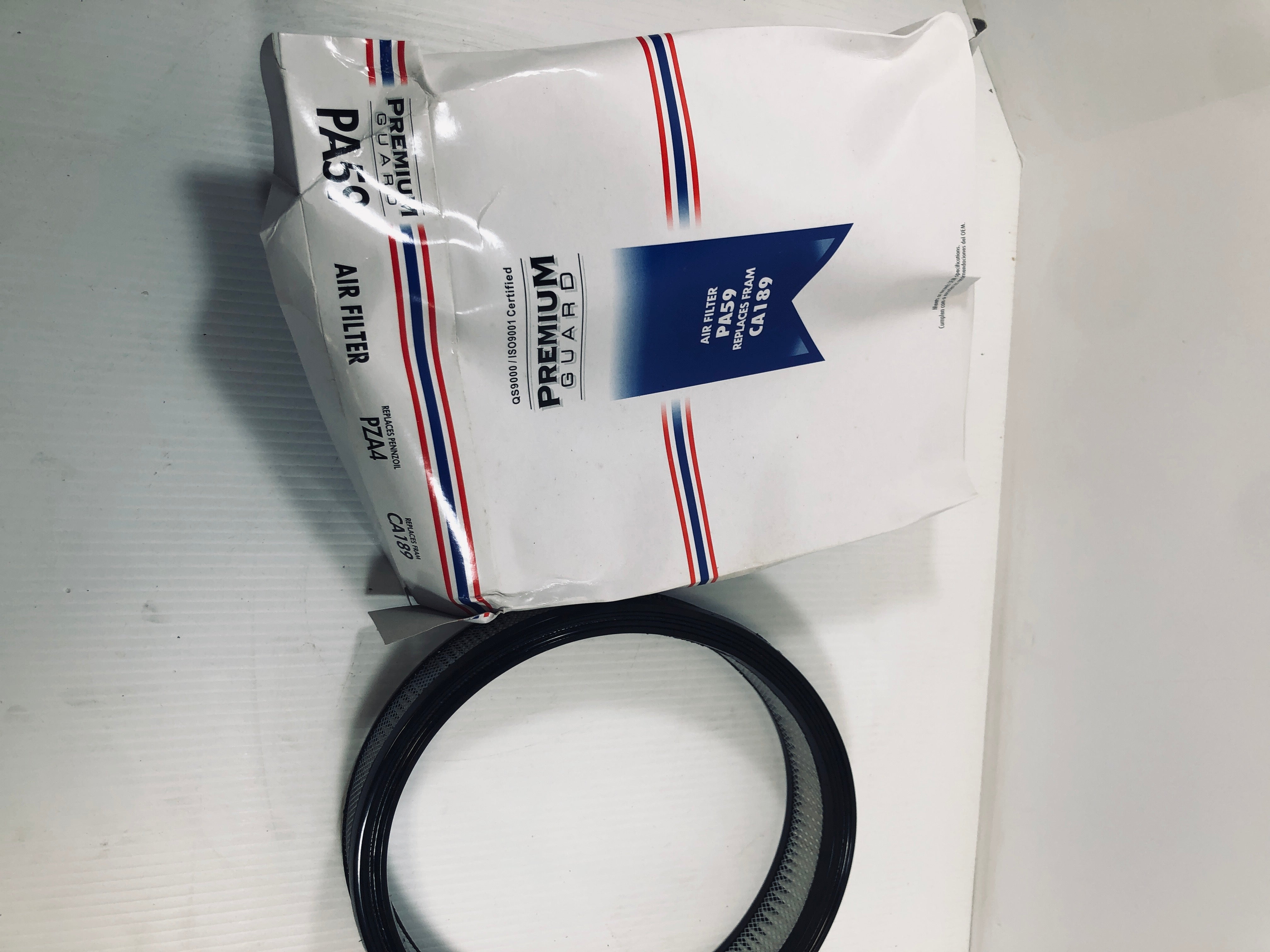 Premium Guard Filter PA59 replaces Penzoil PZA4 replaces Fram CA189
