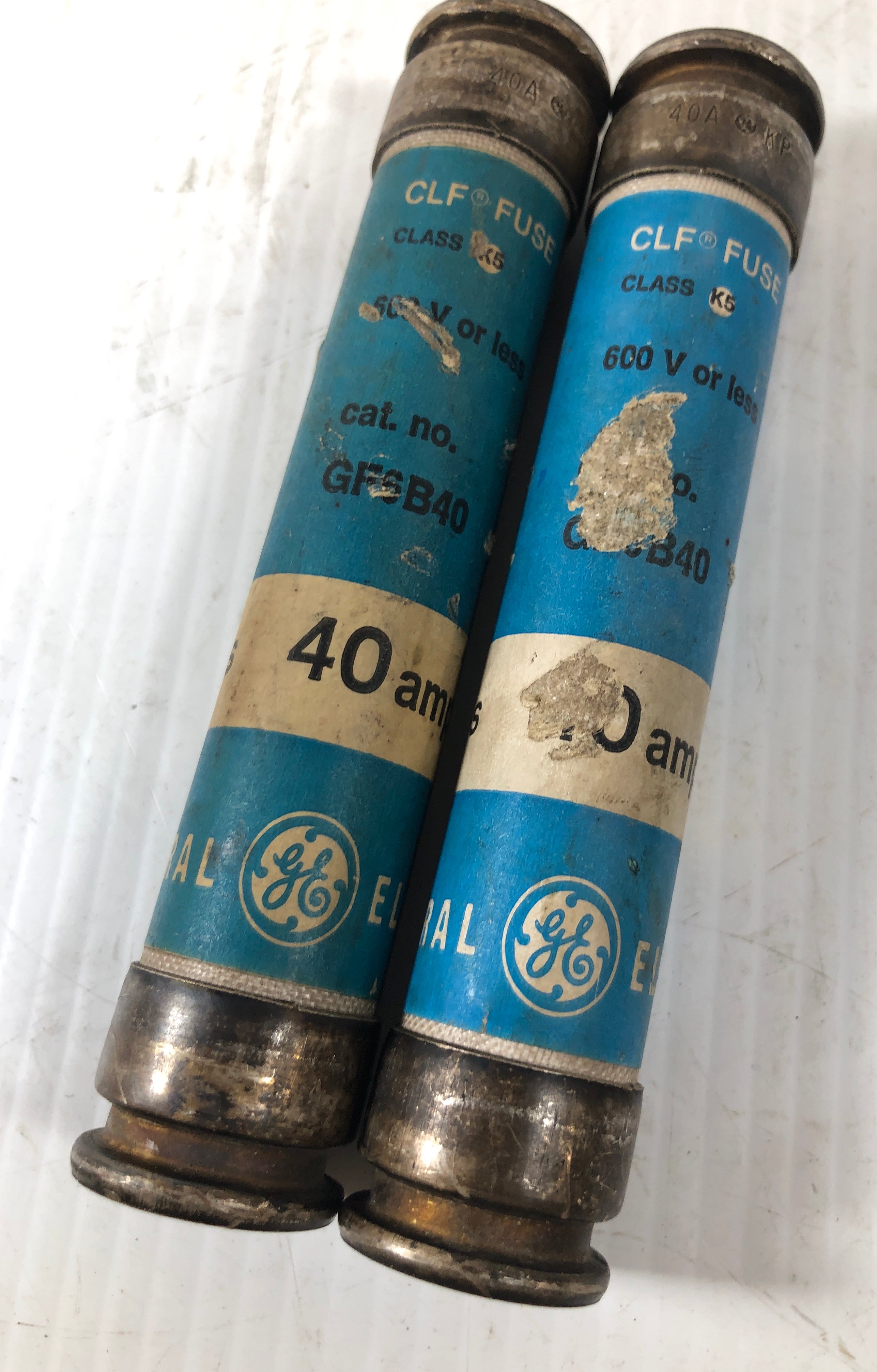 General Electric 40 Amps CLF Fuse - Lot of 2