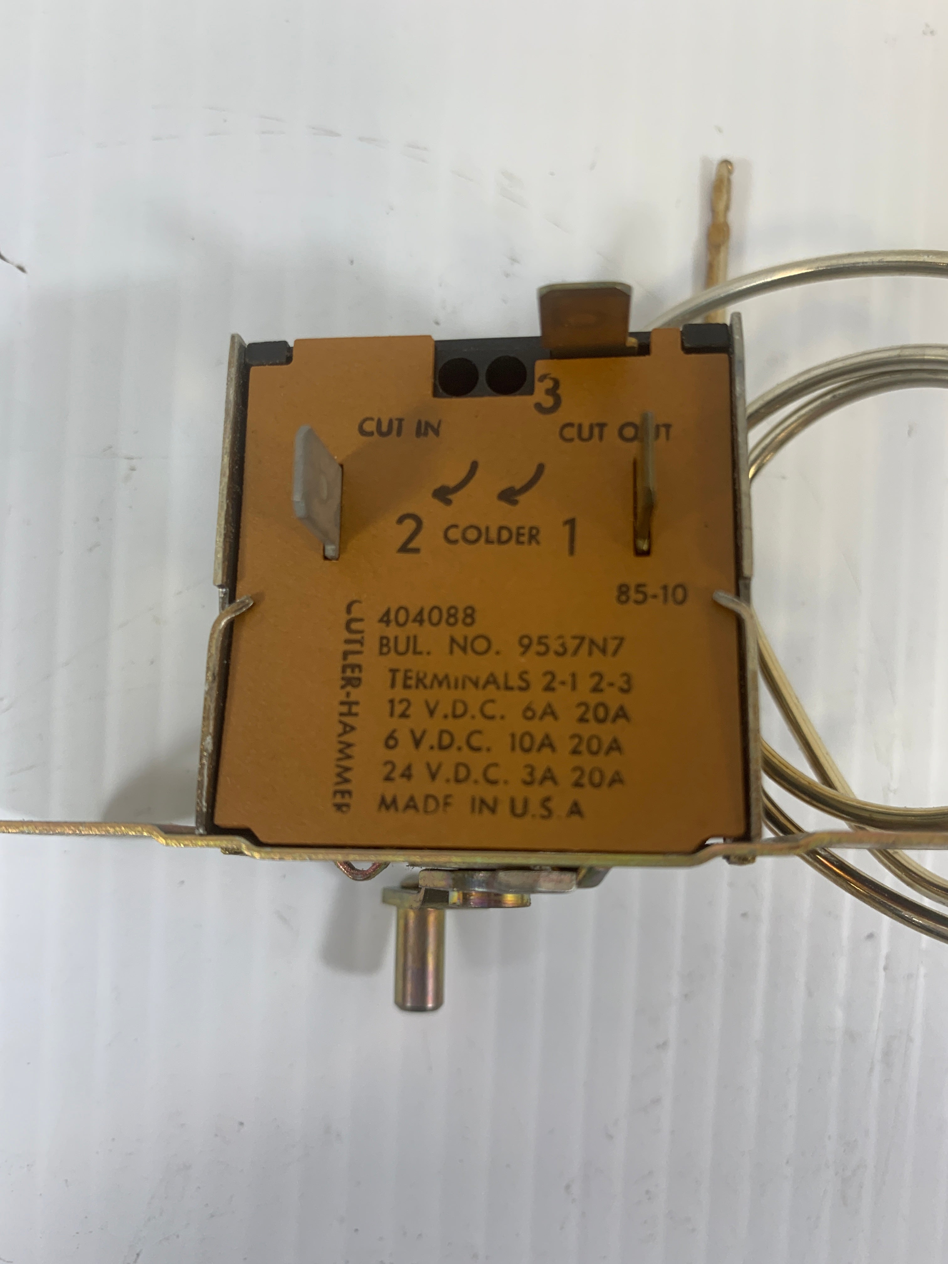 Kysor 404088 Cutler-Hammer Control 9537N7