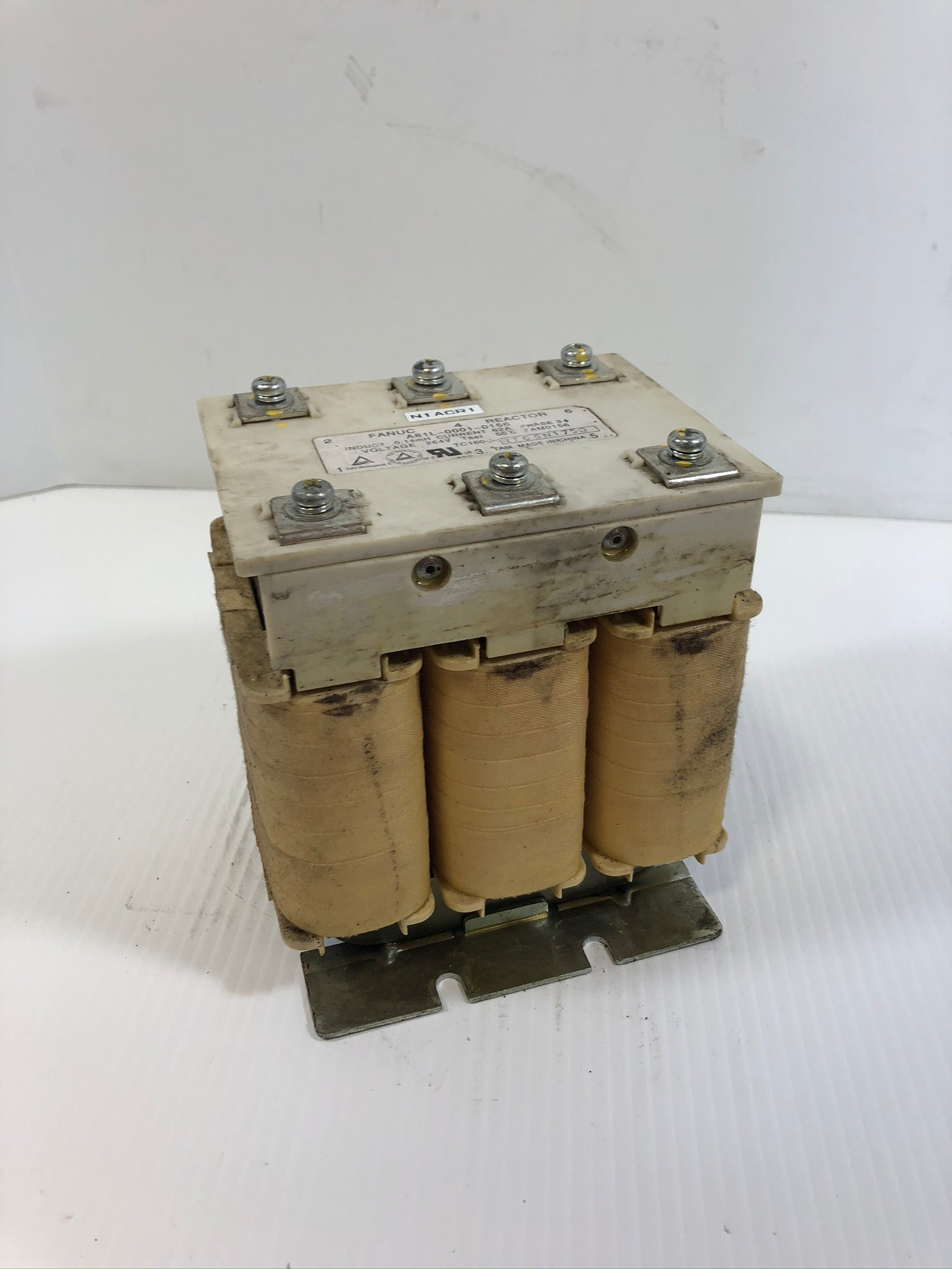 Fanuc A81L-0001-0156 Line Reactor 0.14mH 62A 3PH