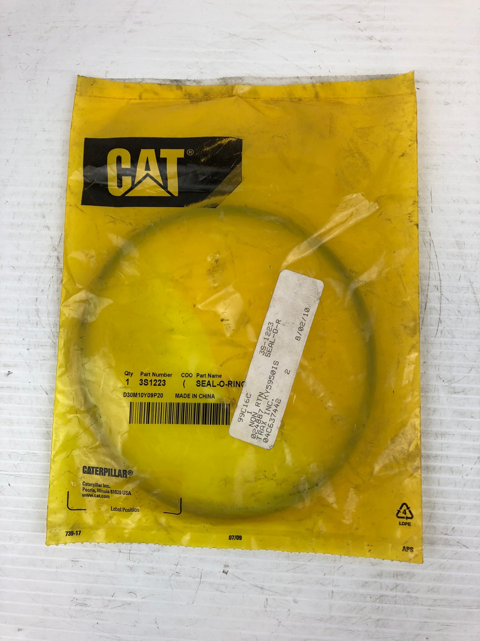 CAT 3S1223 Seal O Ring Caterpillar 3S-1223