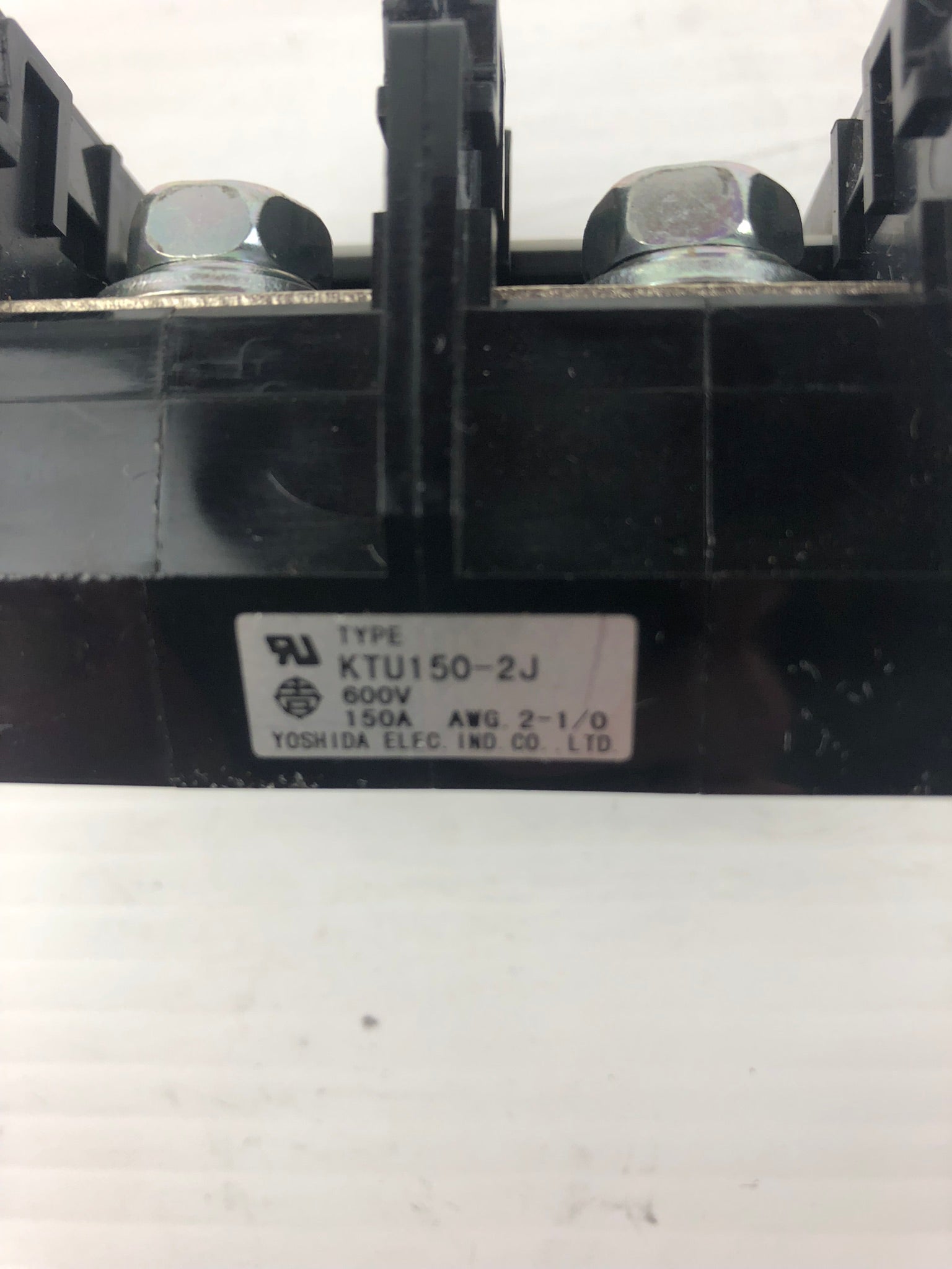 Yoshida Elect Ind. Co. Ltd. KTU150-2J Power Distribution Power Block 4 Post