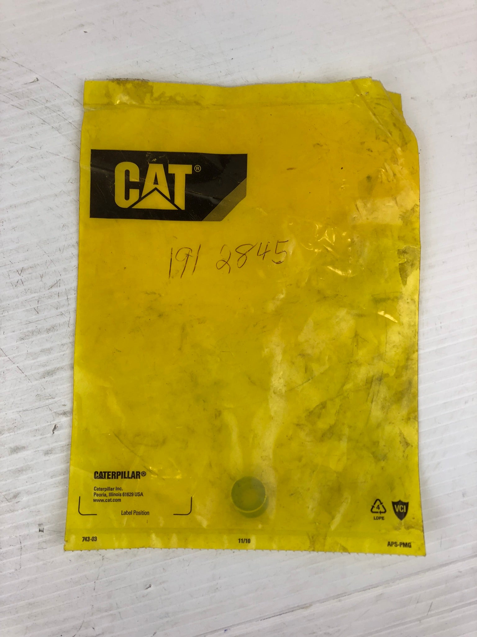 Caterpillar 191-2845 Washer Seal CAT 1912845 Bag of 2 - 980C 980F 980H 988F 825G