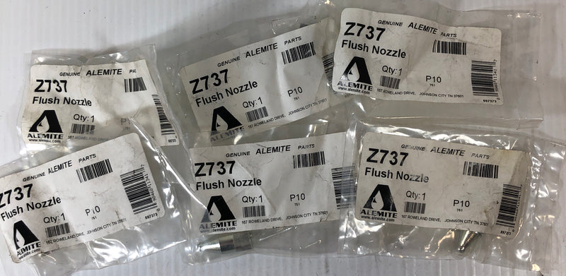 Alemite Flush Nozzle Z737 (Lot of 6)