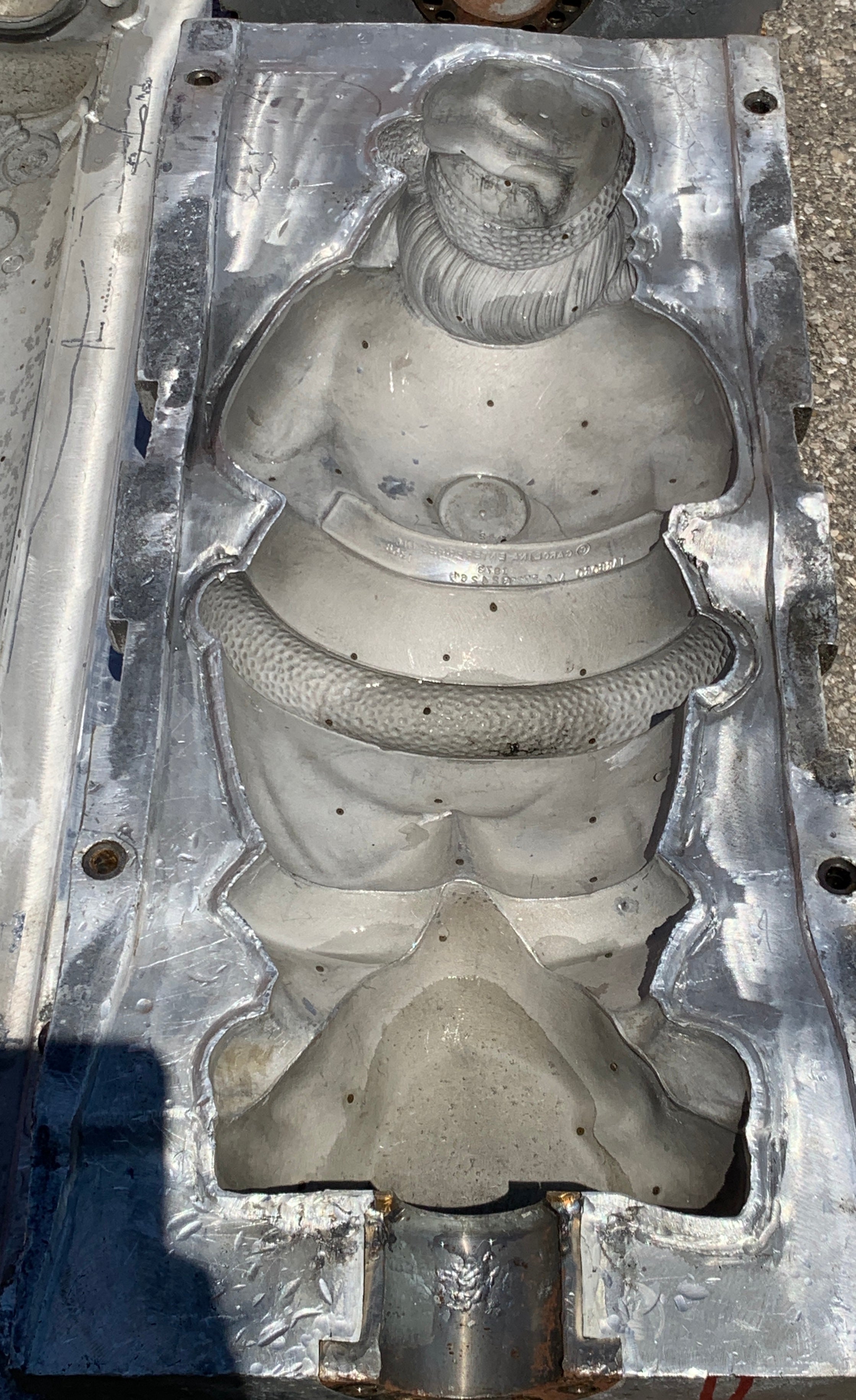 Santa Claus Blow Mold For Plastic Molds