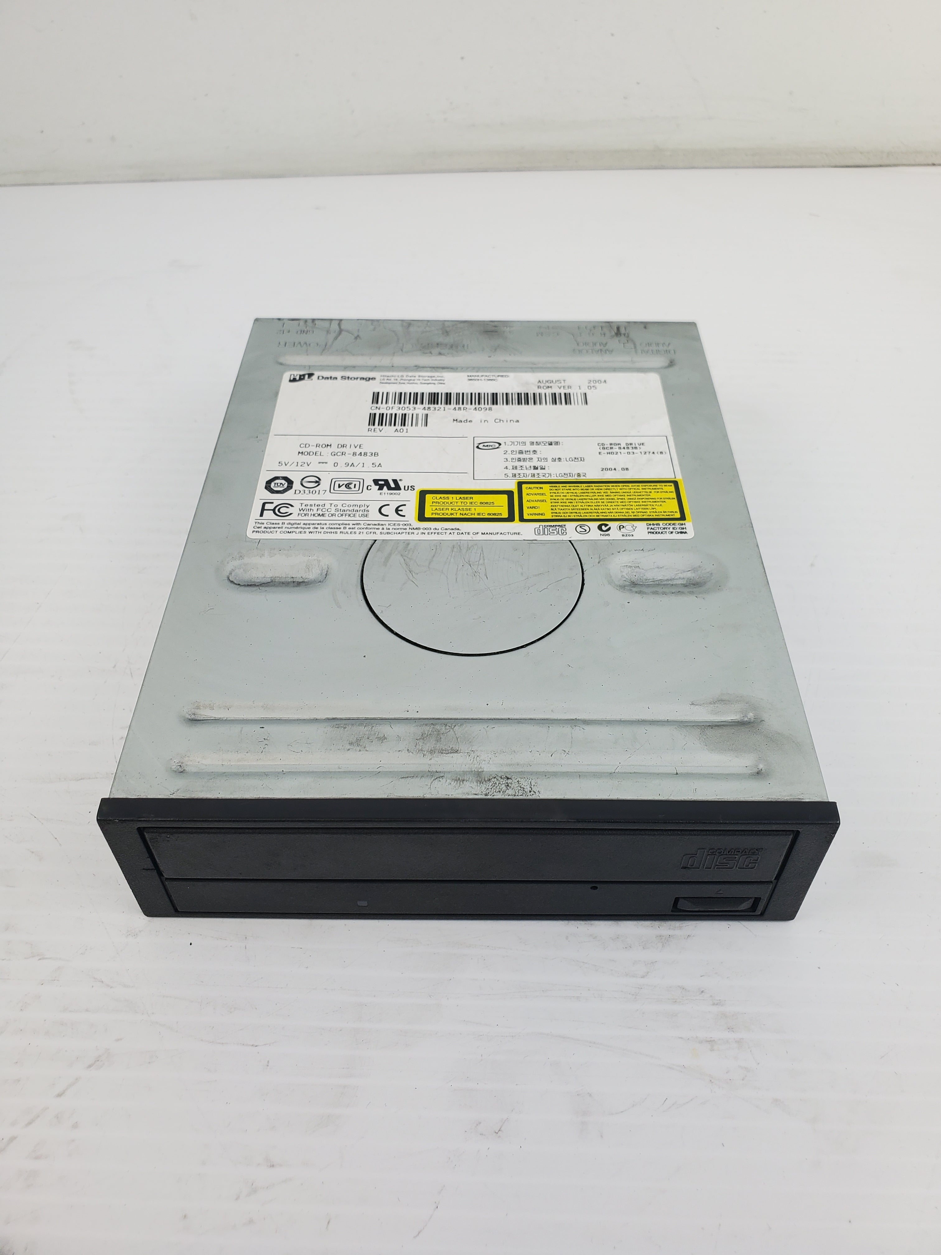 H-L Data Storage CN-0F3053-48321-48P-4098 CD ROM Drive Rev. A01