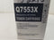 Premium Q7553X Black Toner Cartridge