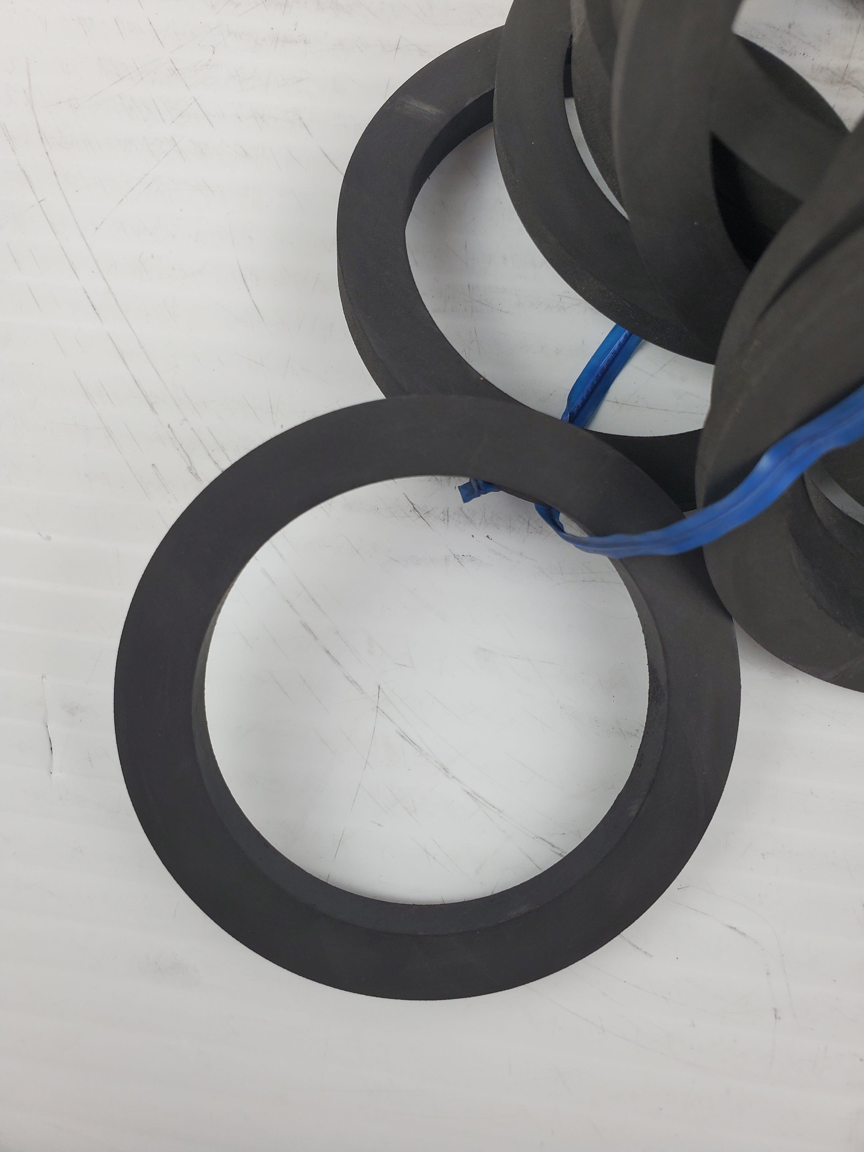 O'Rings Gasket Seals 2.6" Diameter .25" Thick (Lot of 10)