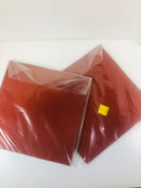 3M 50 Duro Red Silicone Adhesive Back Pad 12" x 12" x 1/4" (Lot of 2)