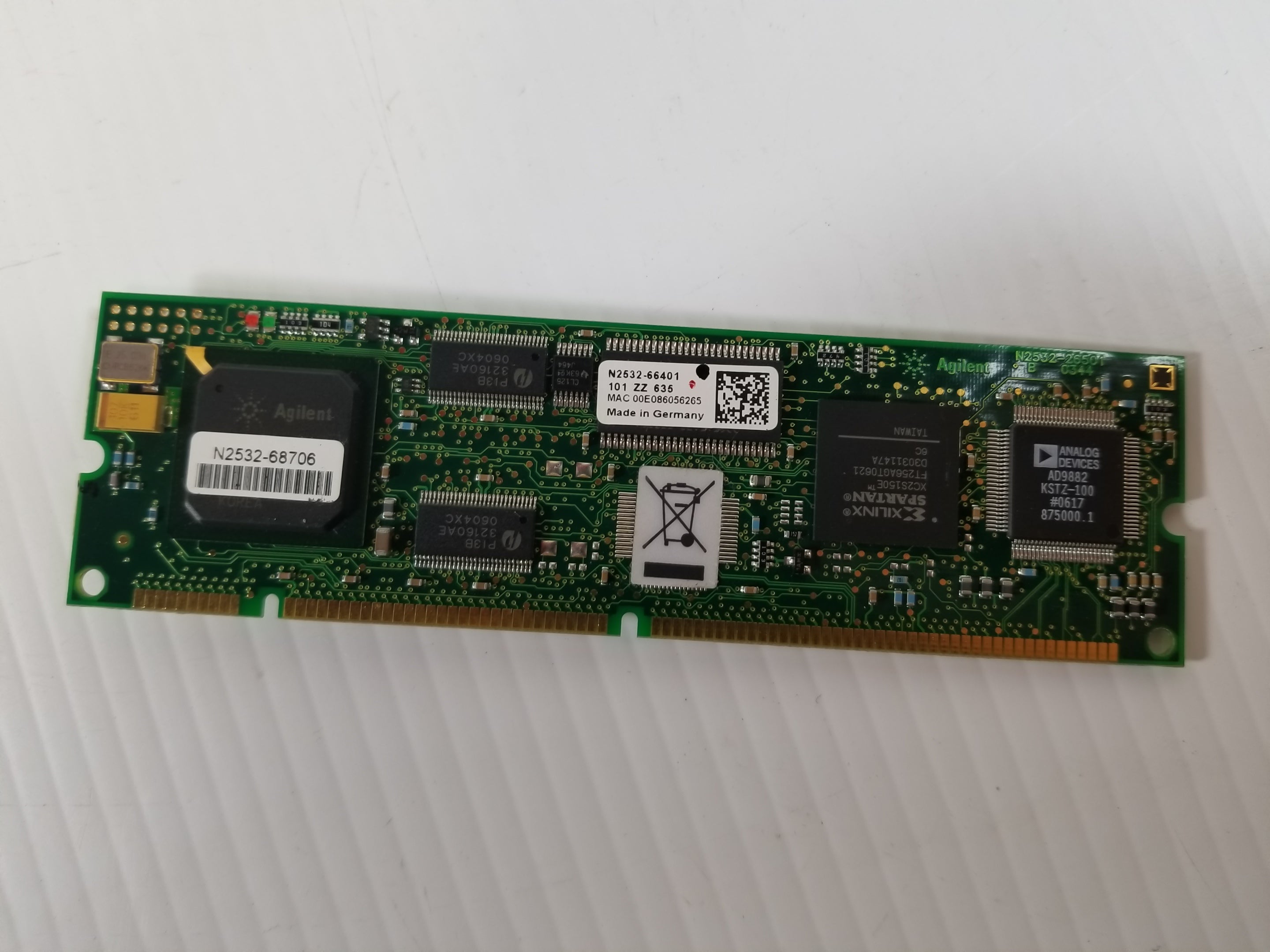 Agilent N2532-26501 Cache Memory Adapter Remote View