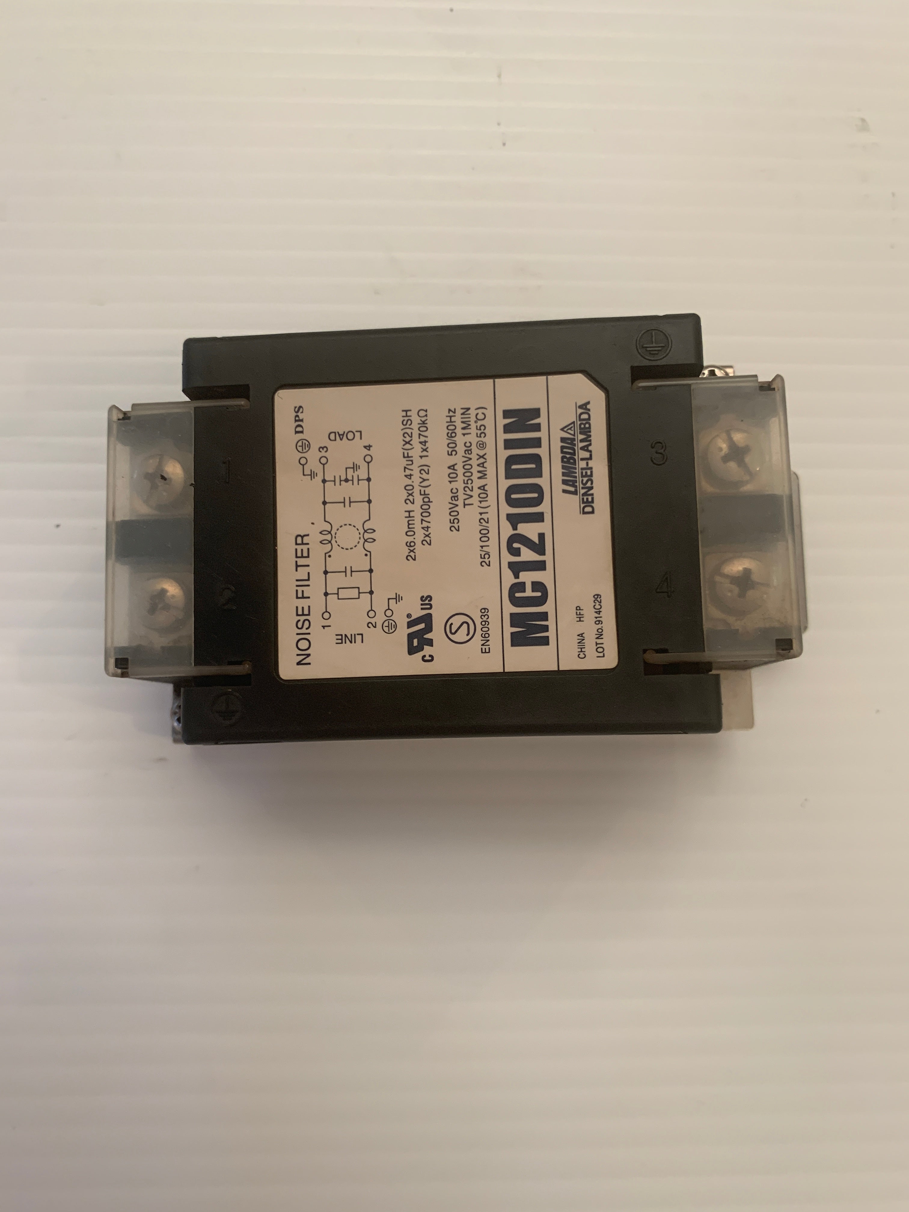 Jambda Densei-Lambda MC1210DIN Noise Filter