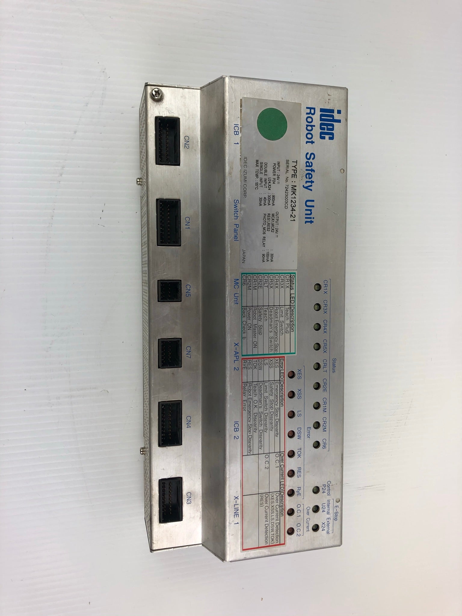 Idec Robot Safety Unit MK1234-21 24V