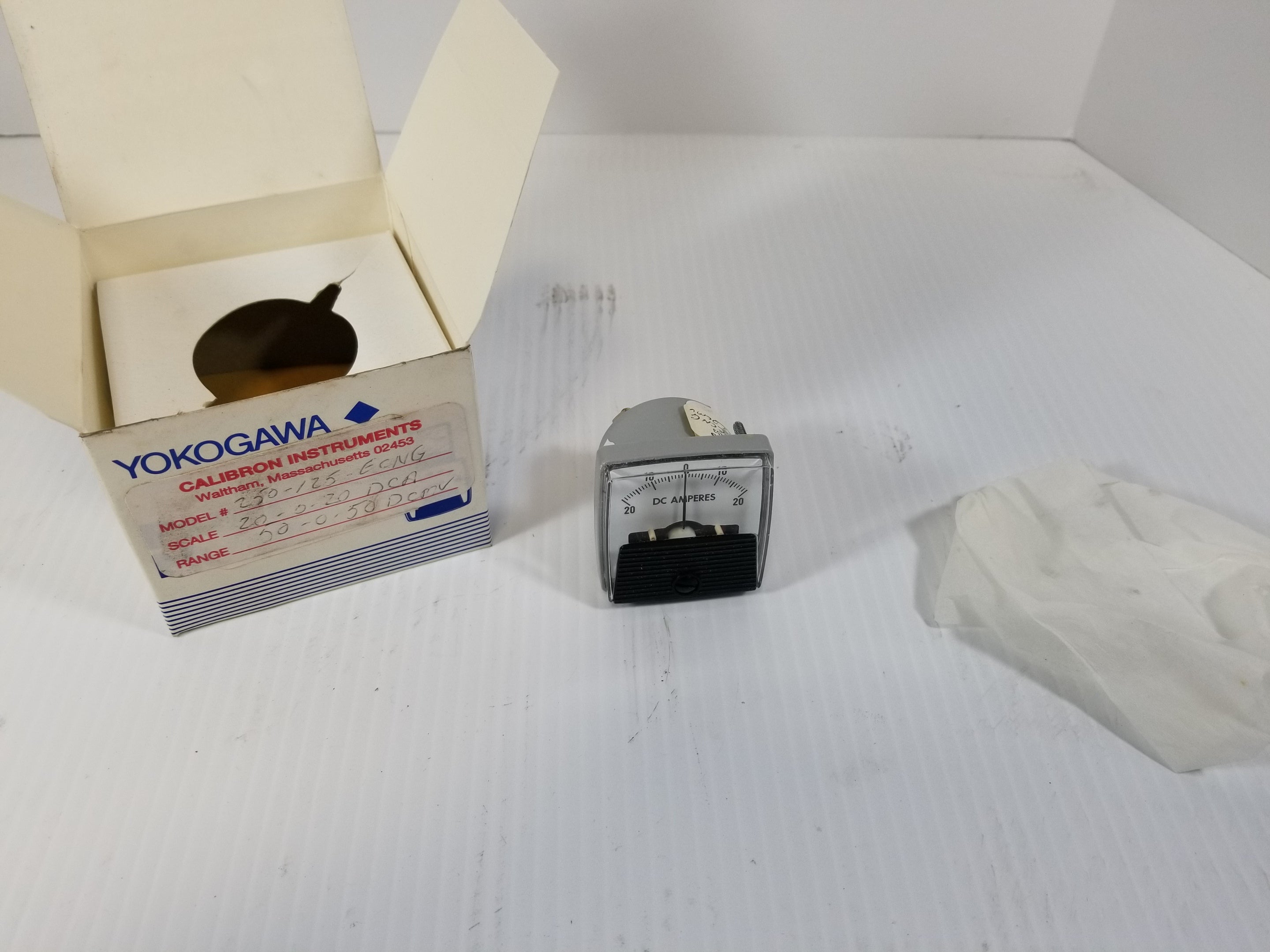 Yokogawa 250-125-ECNG DC Amp Panel-Meter