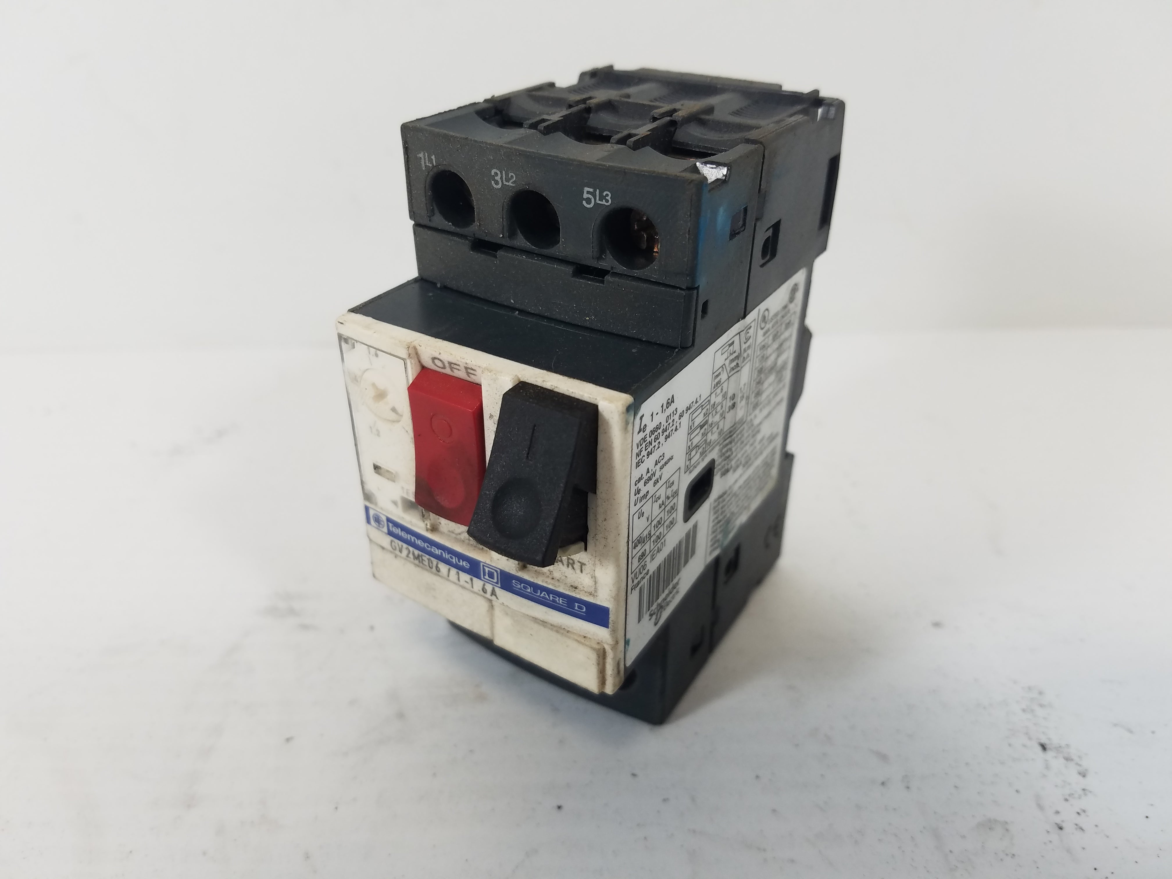 Telemecanique Motor Circuit Breaker GVME06