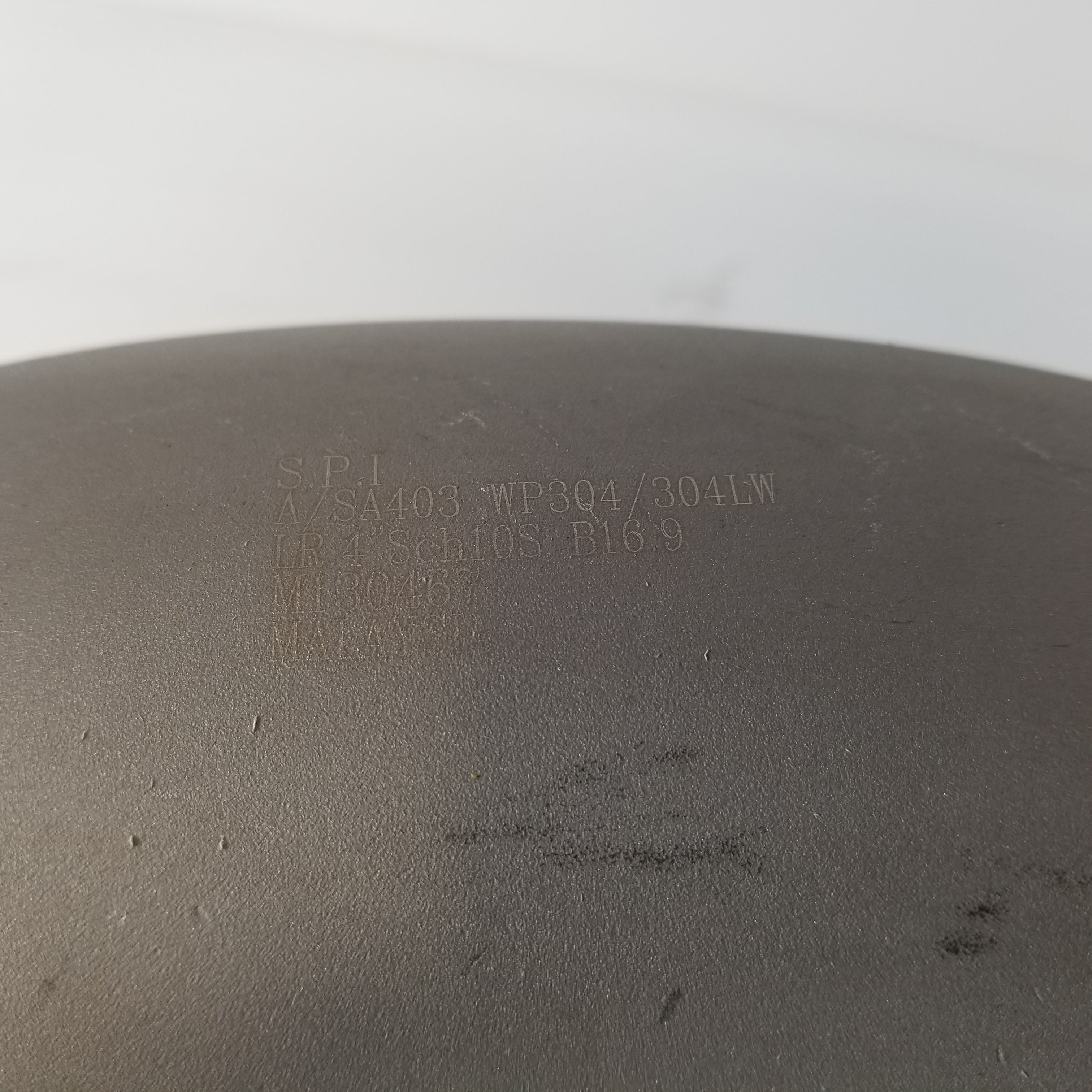 SPI A/SA403 WP304/304LW 90 Degree Stainless Steel Elbow 4"