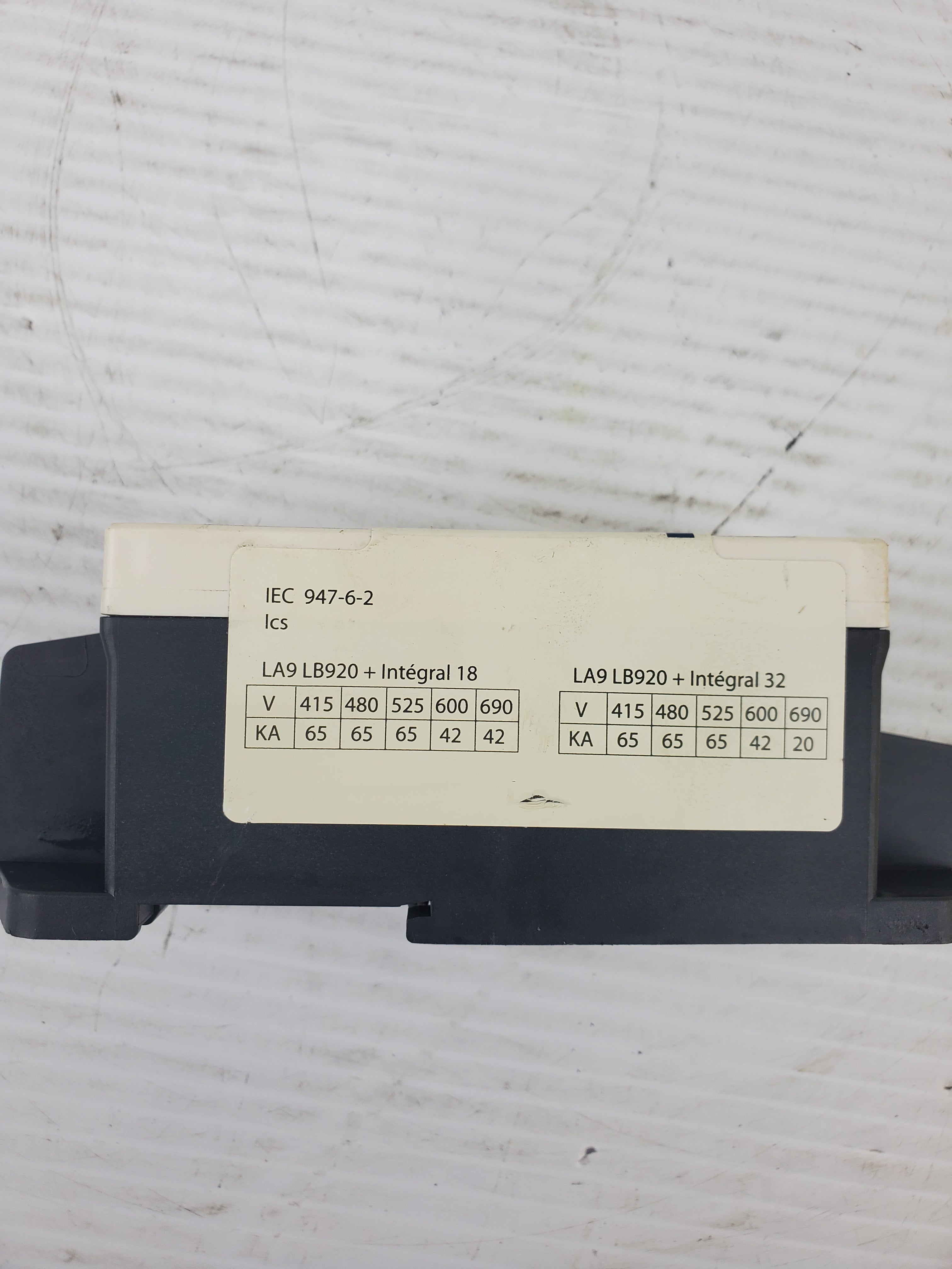 Telemecanique IEC 947-6-2 Starter