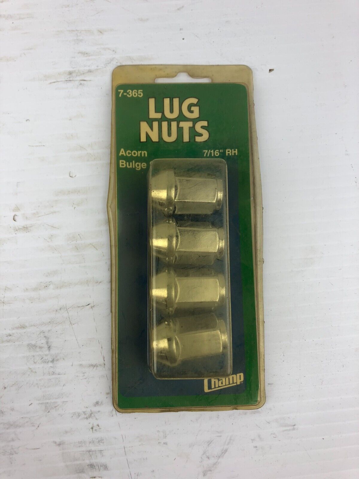 Champ 7-365 Lug Nuts Acorn Bulge 7/16"