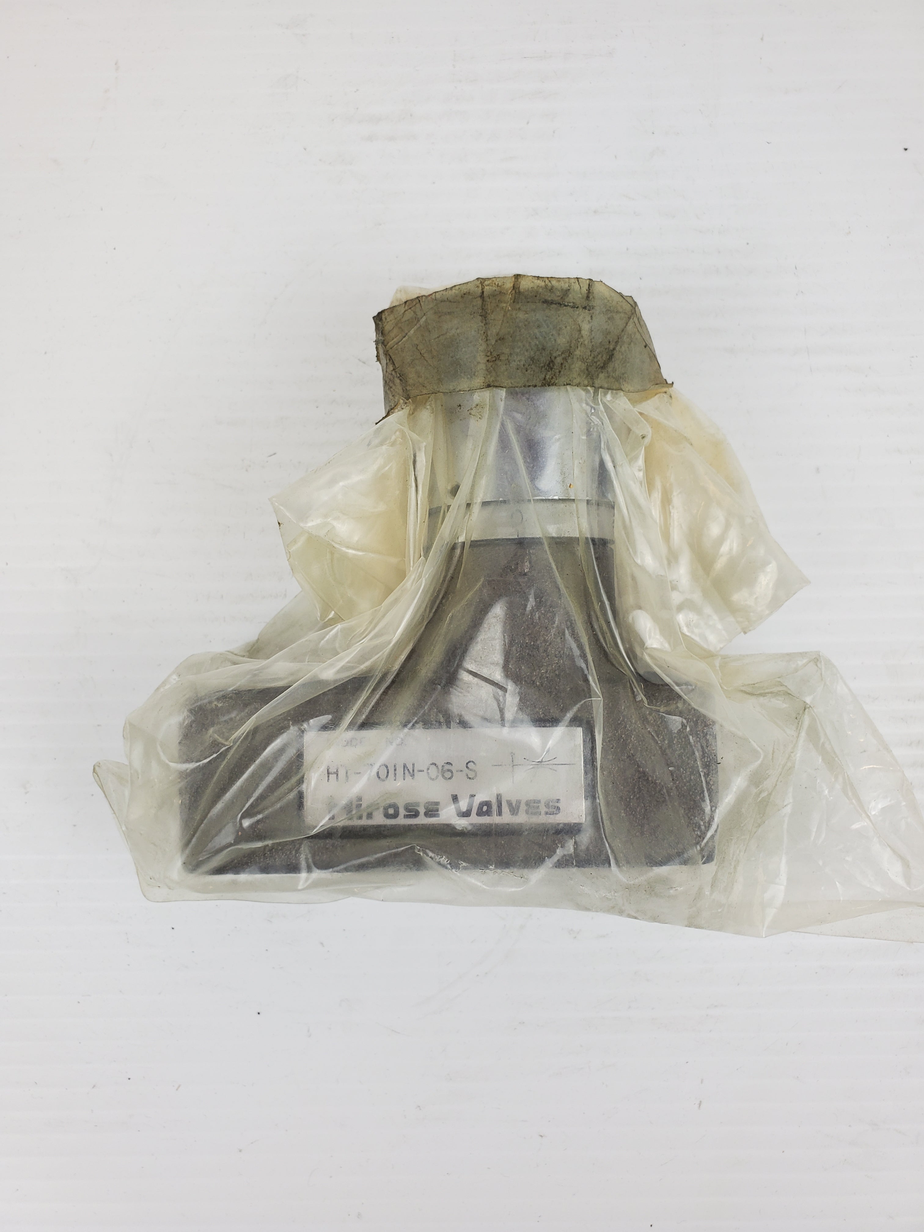 Hirose Valves HT-70IN-06-S Hydraulic Valve Check