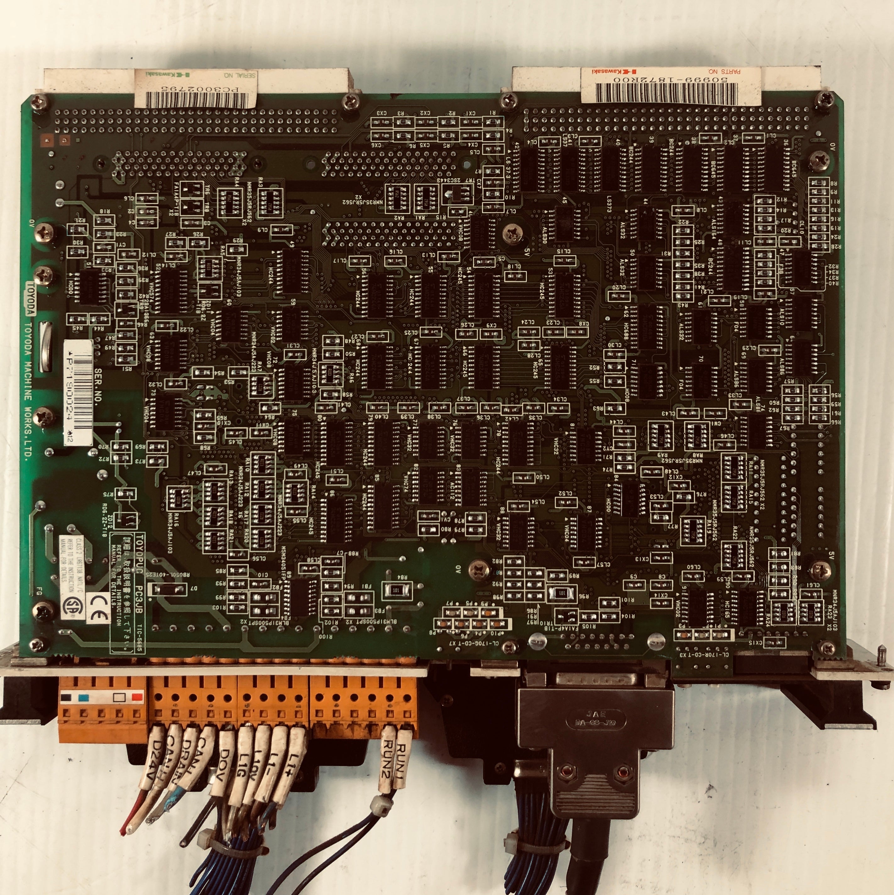 Toyoda PC3JB Programmable Controller Kawasaki 50999-1872R00