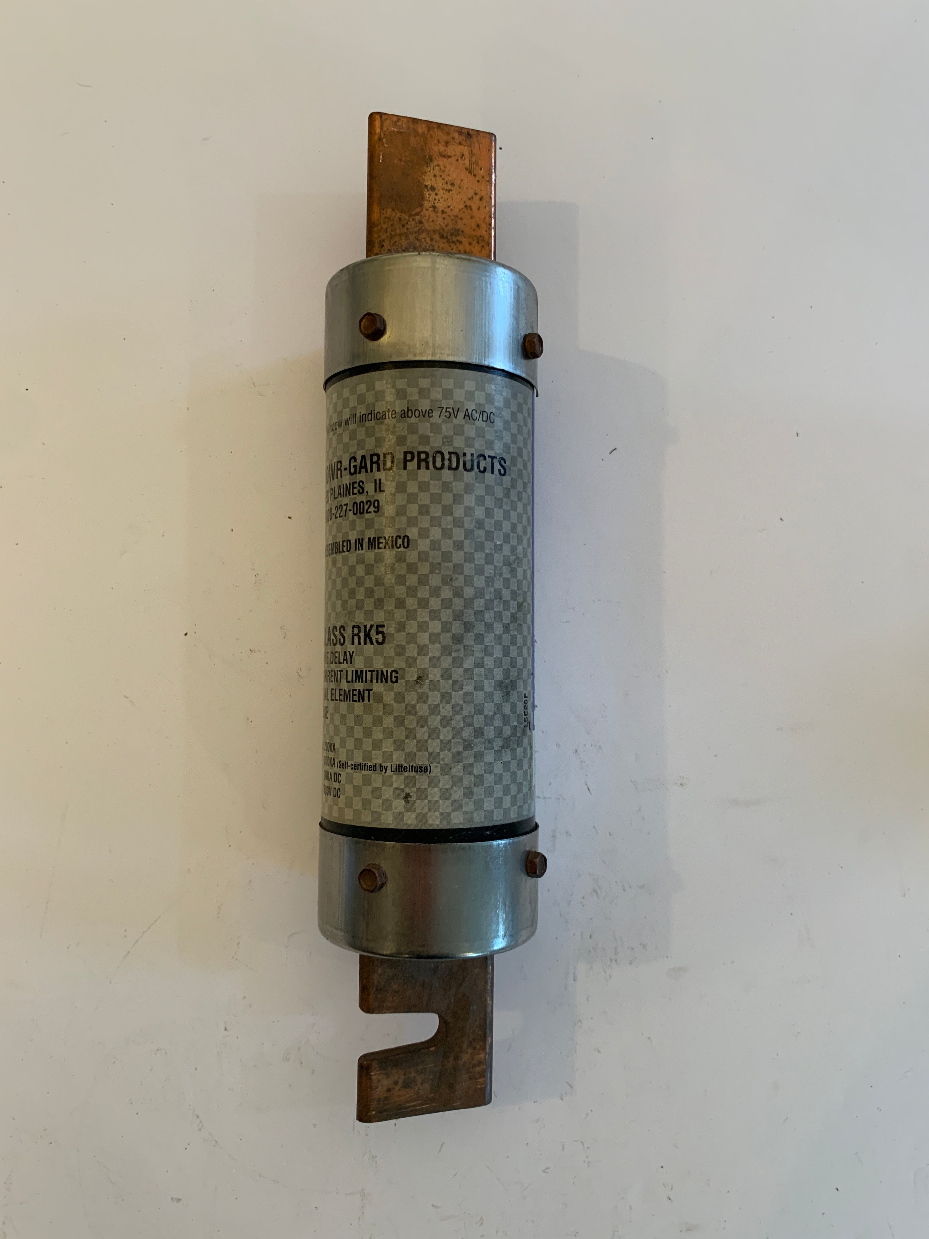Powr-Gard Products Class RK5 Time Delay Current Limiting Dual Element Fuse 300V