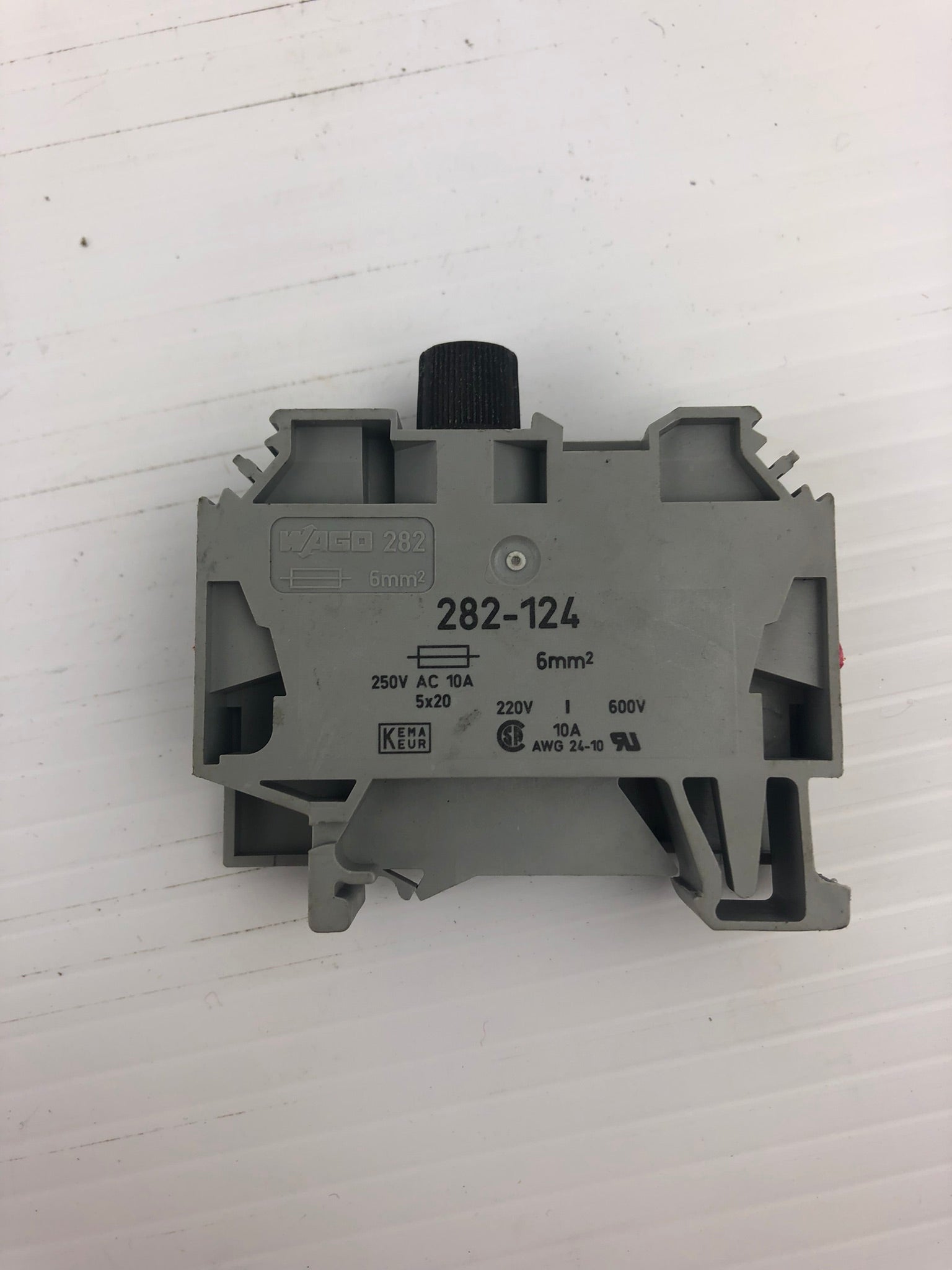WAGO 282-124 Fusible Terminal Block (Lot of 7)