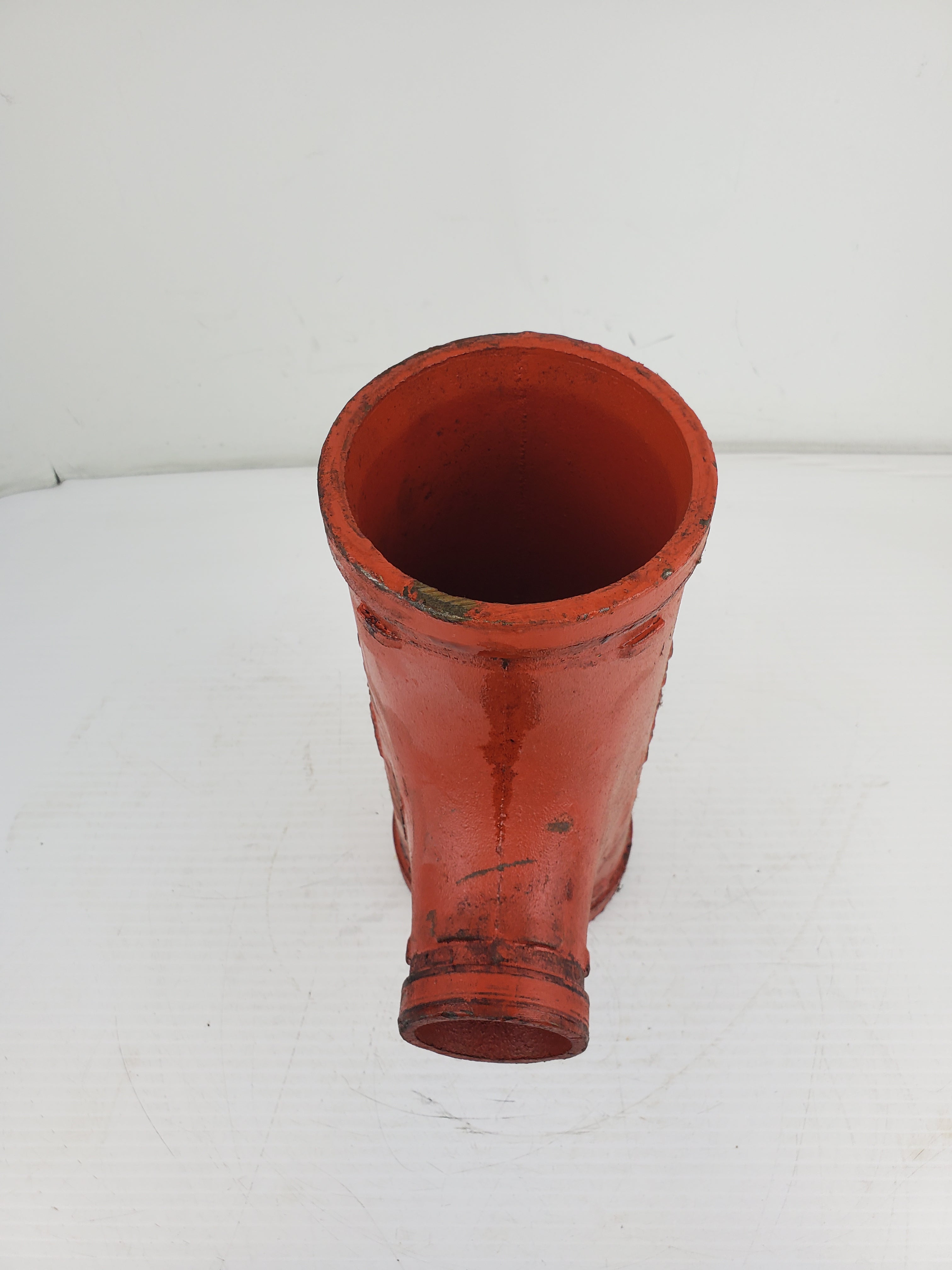 Victaulic #25 4" x 4" x 2" Reducing Tee Fitting