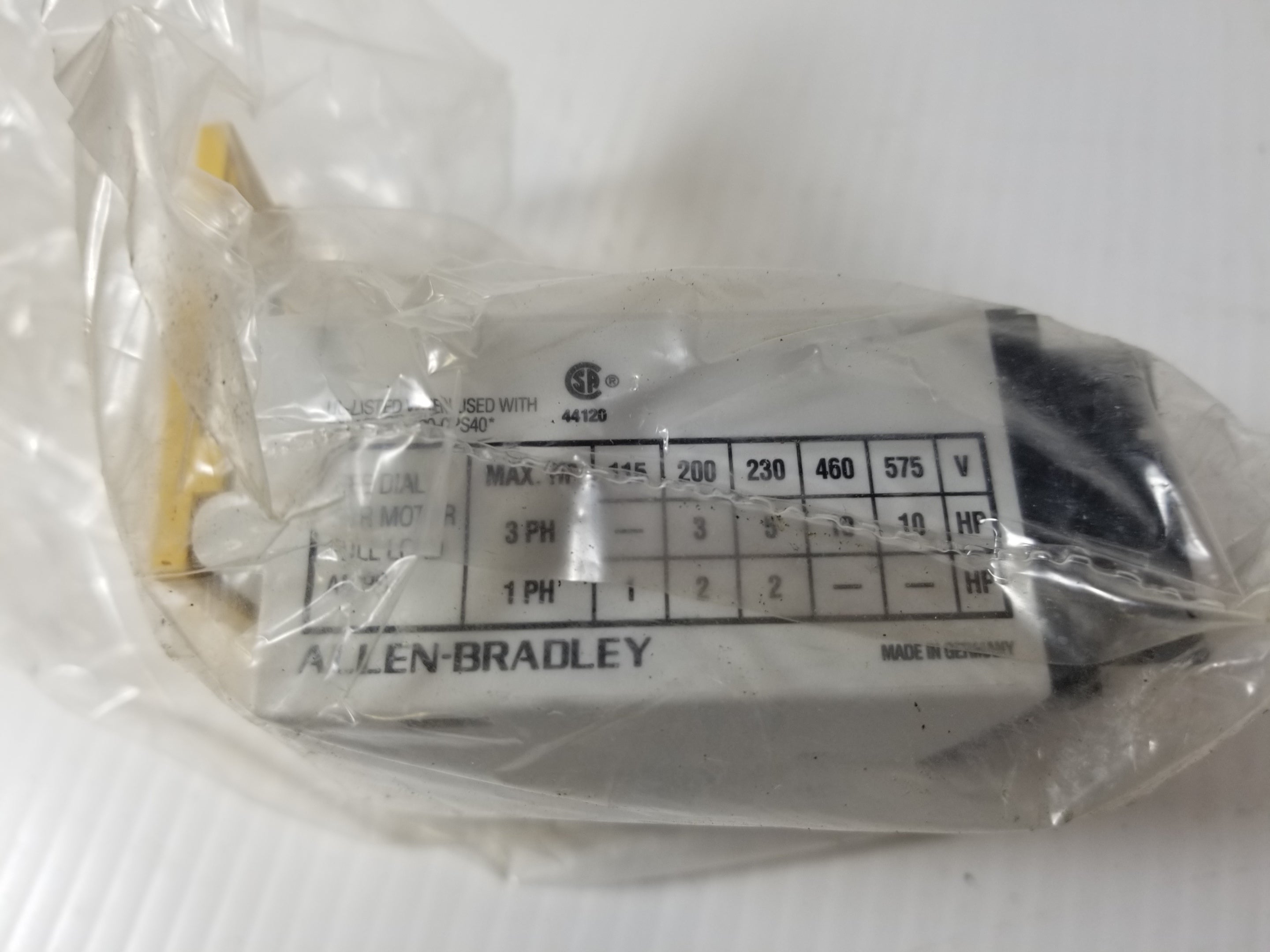 Allen-Bradley 190-P160 Motor Protection Trip Block NNB