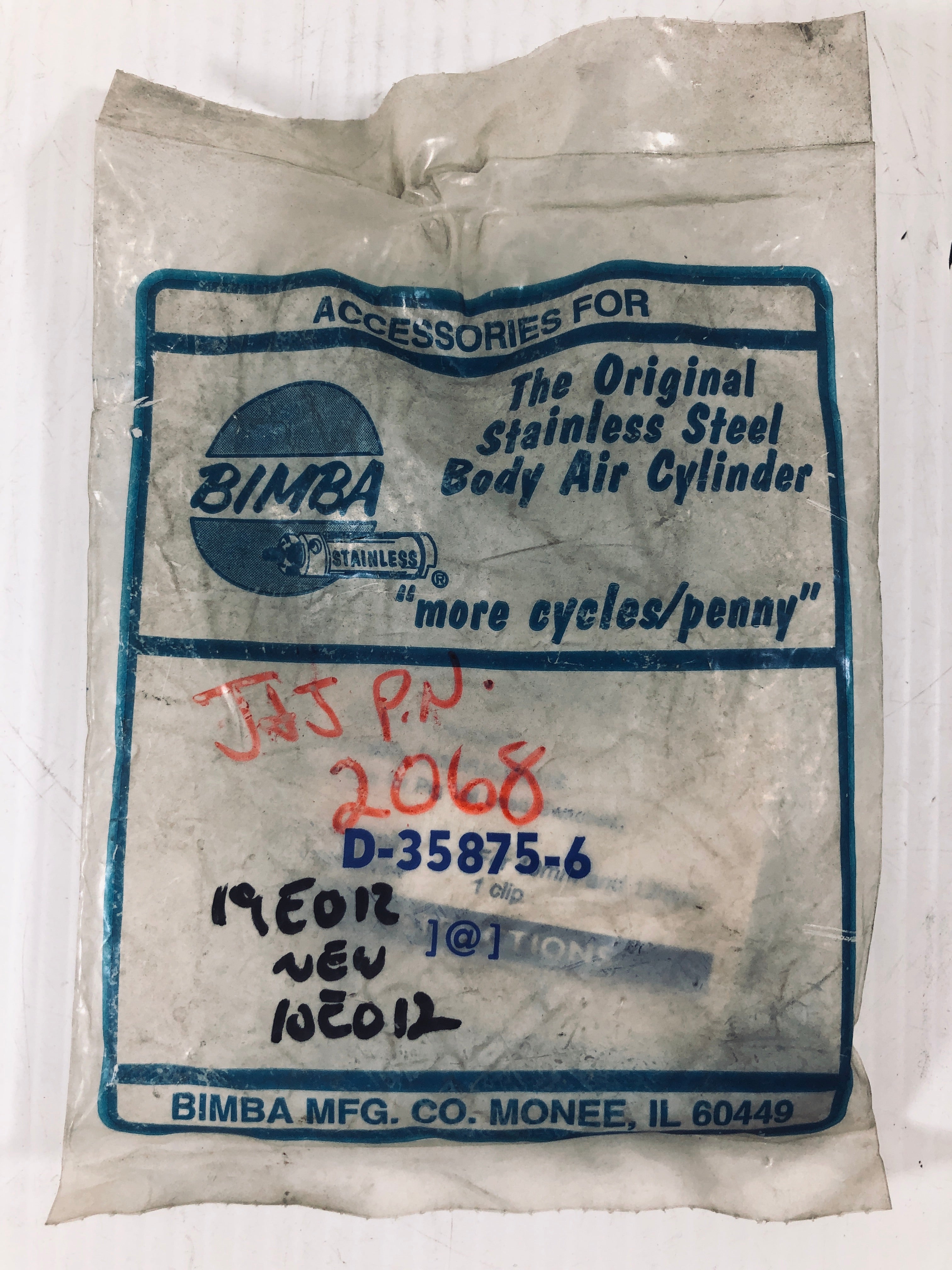 Bimba Cylinder Switch Band Mount D-35875-6